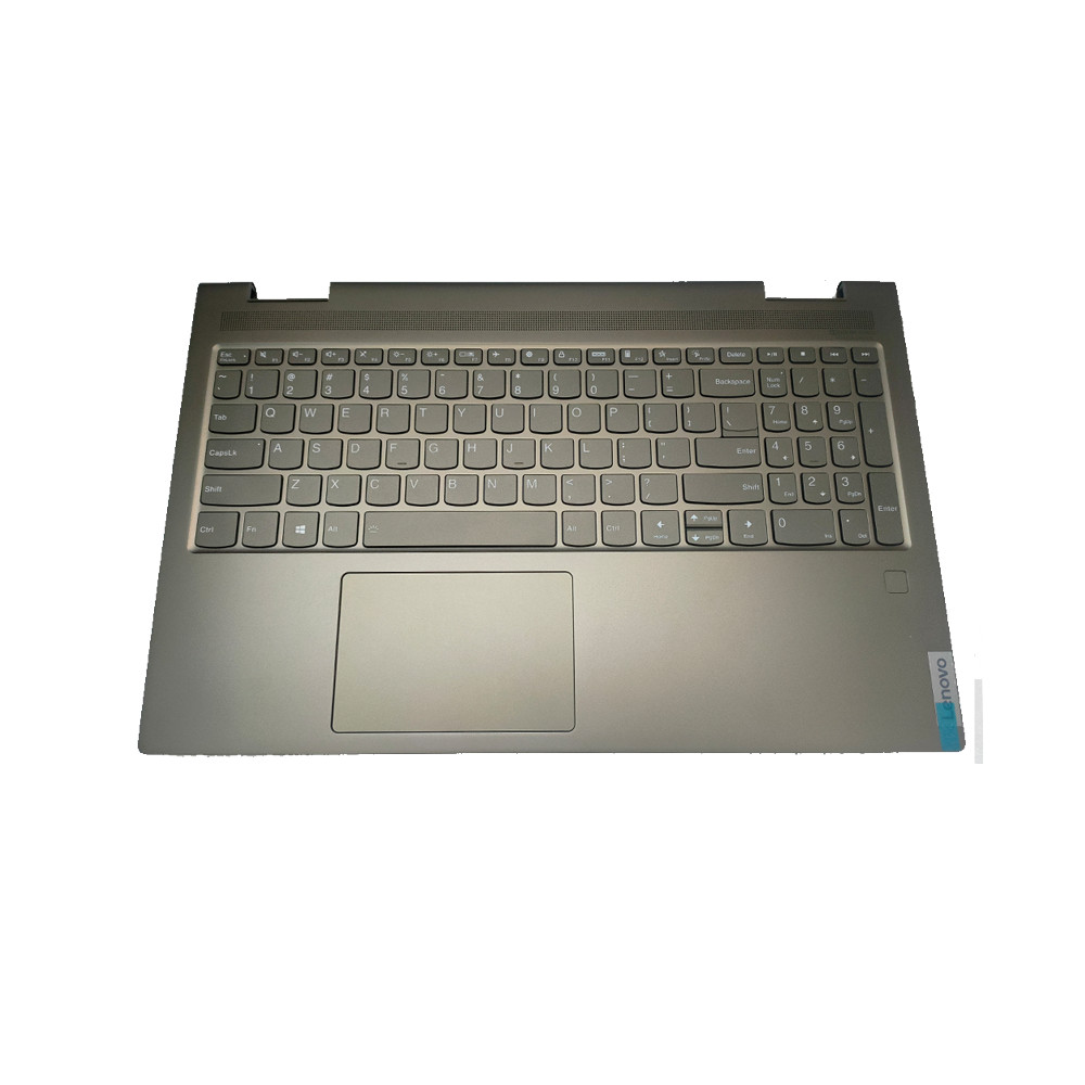 New 5CB1A22456 For Lenovo Yoga 7-15ITL5 82BJ Palmrest Backlit Keyboard Touchpad