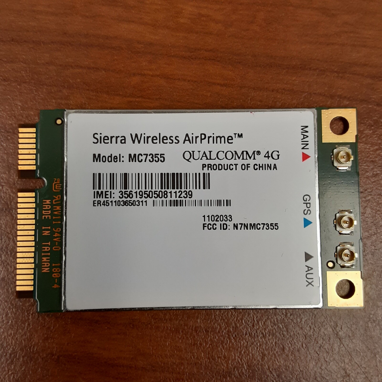 Sierra Wireless MC 7355 Cellular Module…FREE SHIPPING!