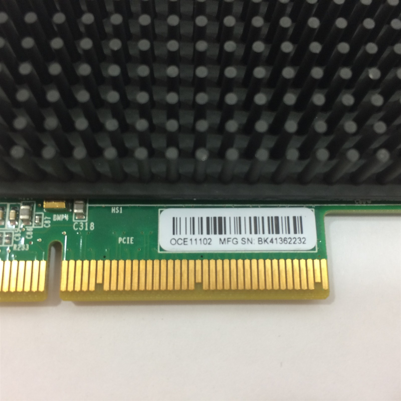 Lot of 5 HP NC552SFP 614201-001 10GB PCIe Dual Port Flex Fibre Channel Adapter