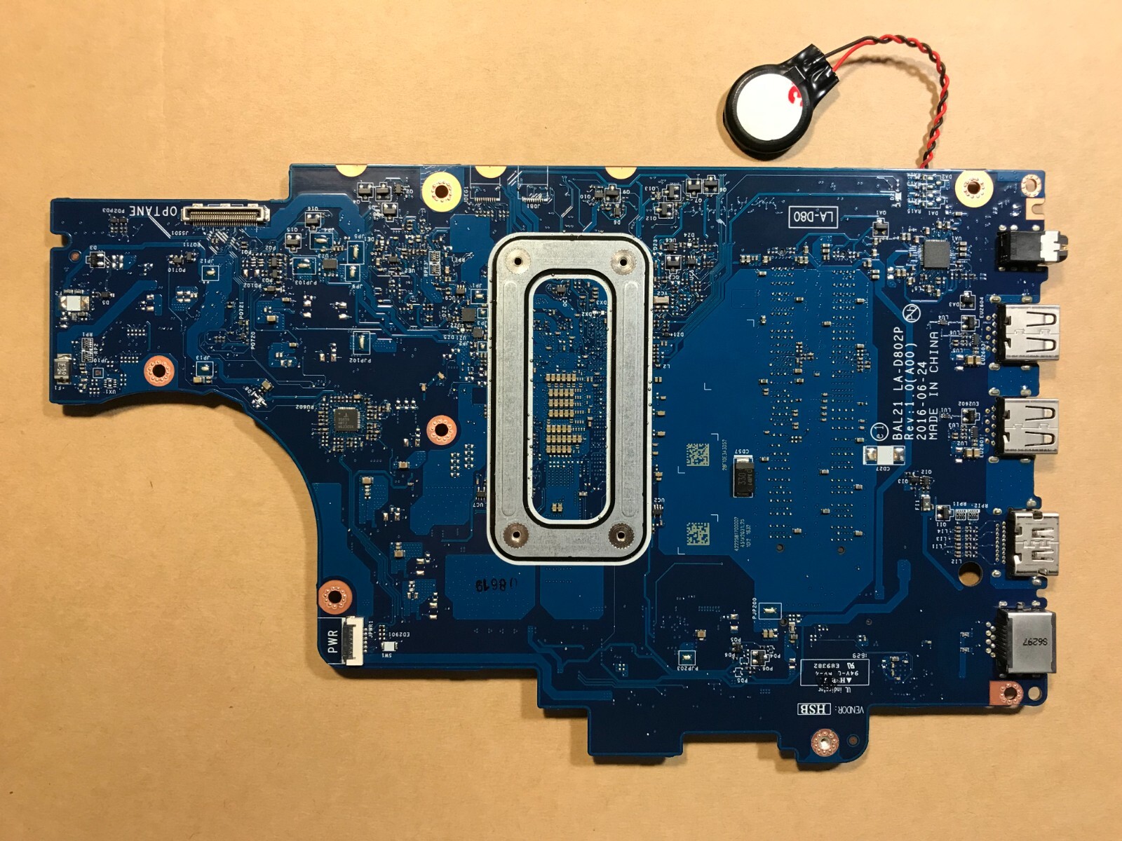 NEW Dell Inspiron 15 5567 17 5767 Intel i7-7500u 2.7G Motherboard LA-D802P 81YW5
