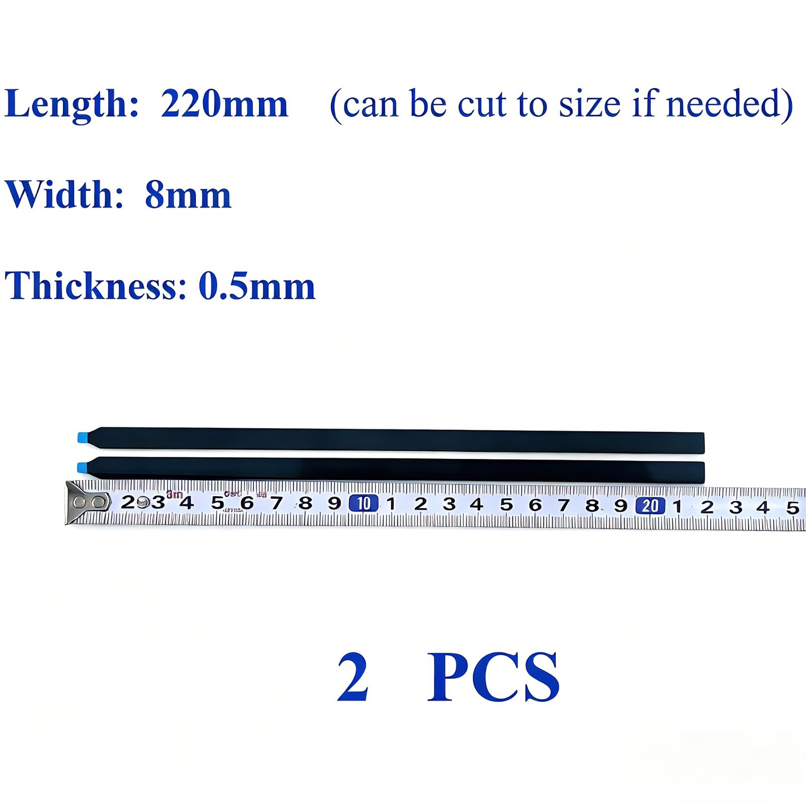 2 PCS Laptop Screen Easy-Pull Tape Strips Double-Sided Adhesive Stretch Release