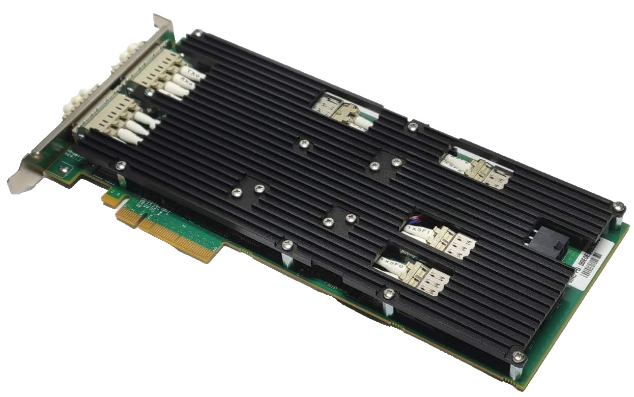 Silicom PE310G4BPI9-SR-SD-G Quad Port Fiber 10GbE Bypass Server Adapter