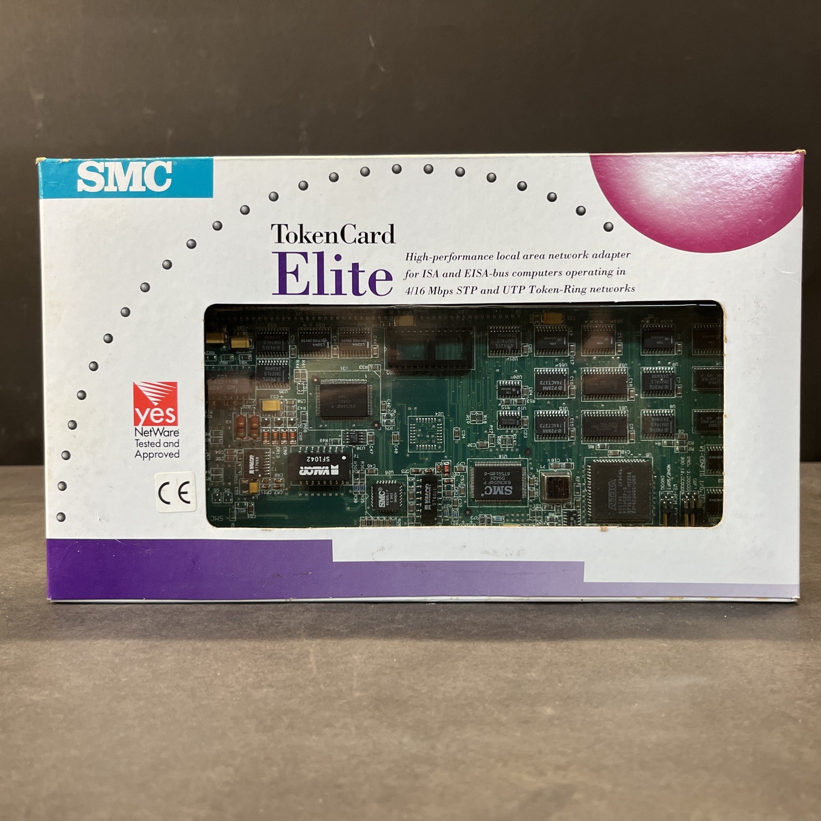 SMC 8115T ISA TOKENCARD ELITE 16/4 61-600438-001