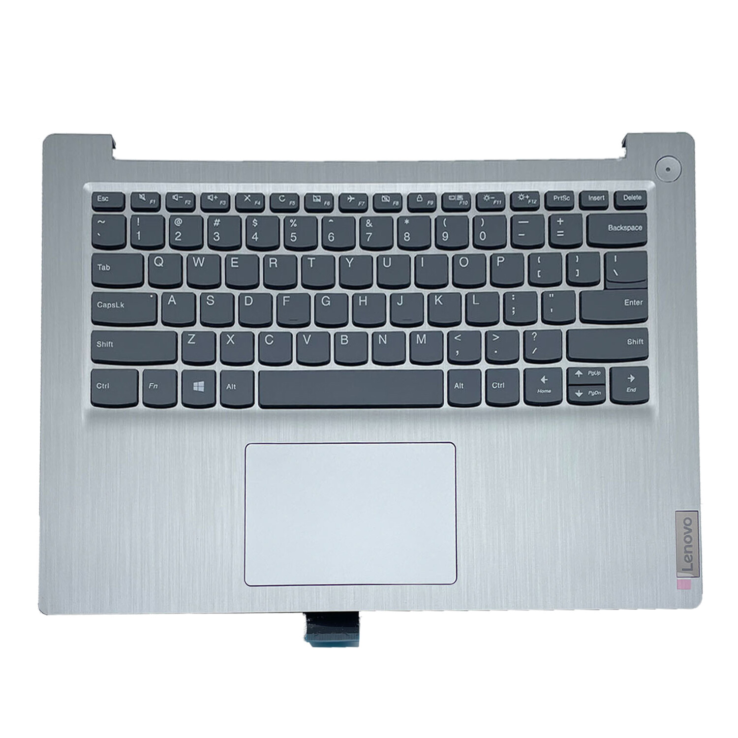 Palmrest Keyboard Silver For Lenovo Ideapad 3-14 14IML05 14IIL05 14ARE05 81WA US