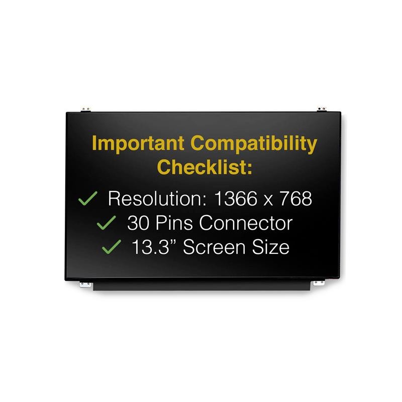KD116N29-30NK-A017 Screen Replacement 30 Pins HD LCD Display