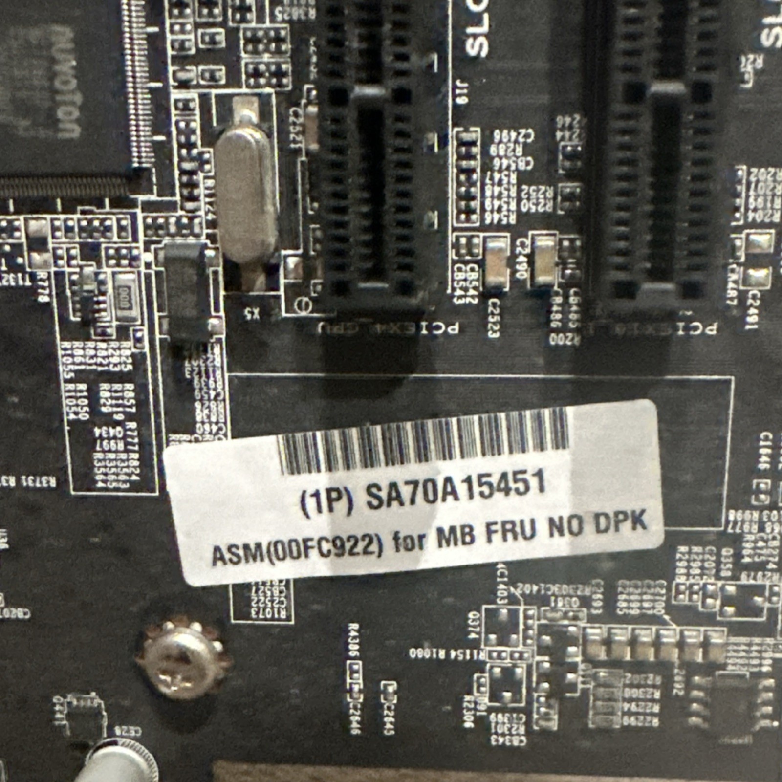 Altera MAX V 5M240ZT100C5N Motherboard Circuit Board Section