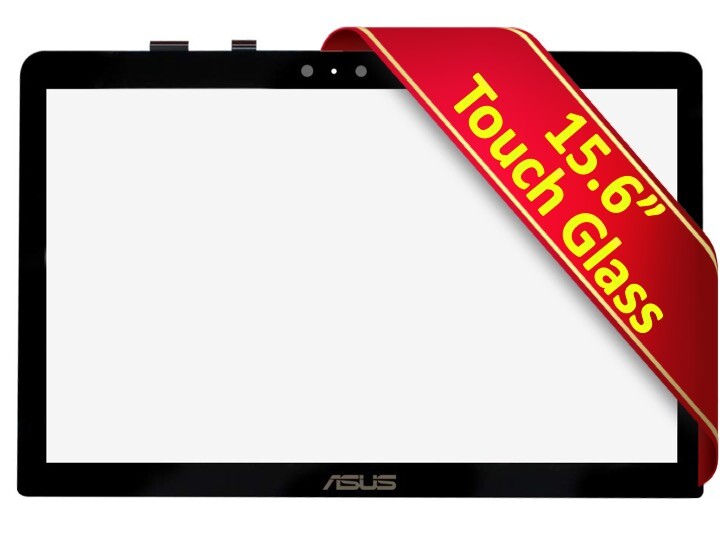 New OEM ASUS Q524U Q524UQ-BHI7T16 15.6” Front Touch Screen Digitizer Glass US
