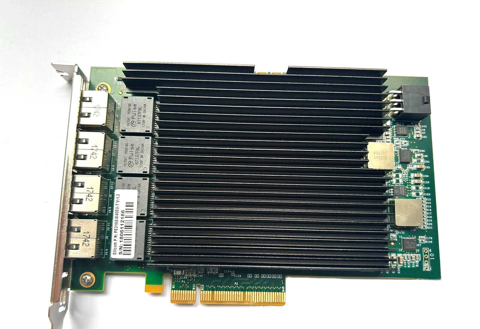 Silicom Quad Port 10GB PCIe RJ45 PE310G4I40EU-T X540-T4 Ethernet Adapter –
