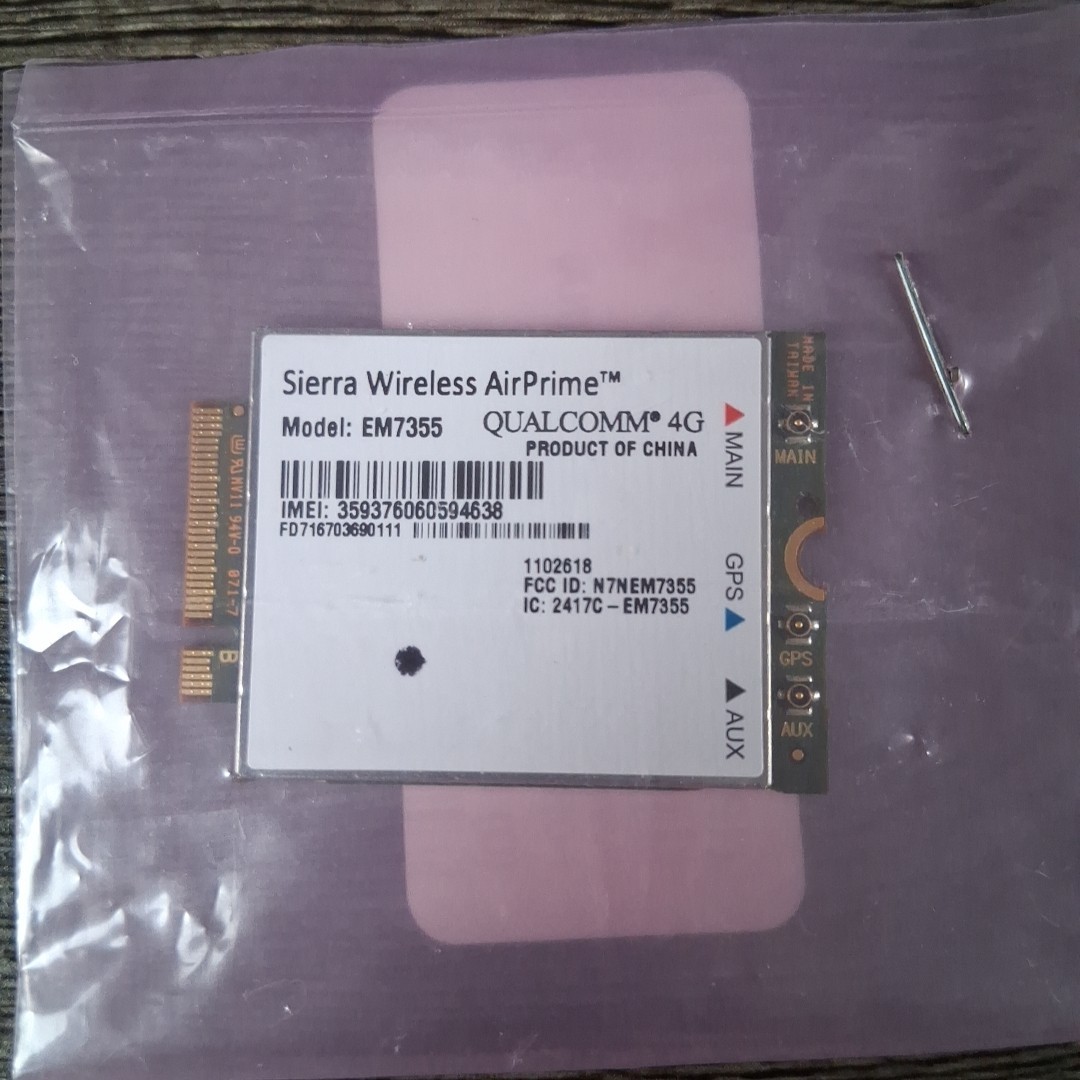 Sierra Wireless AirPrime EM7355 4G LTE Module WWAN Wifi Card Android