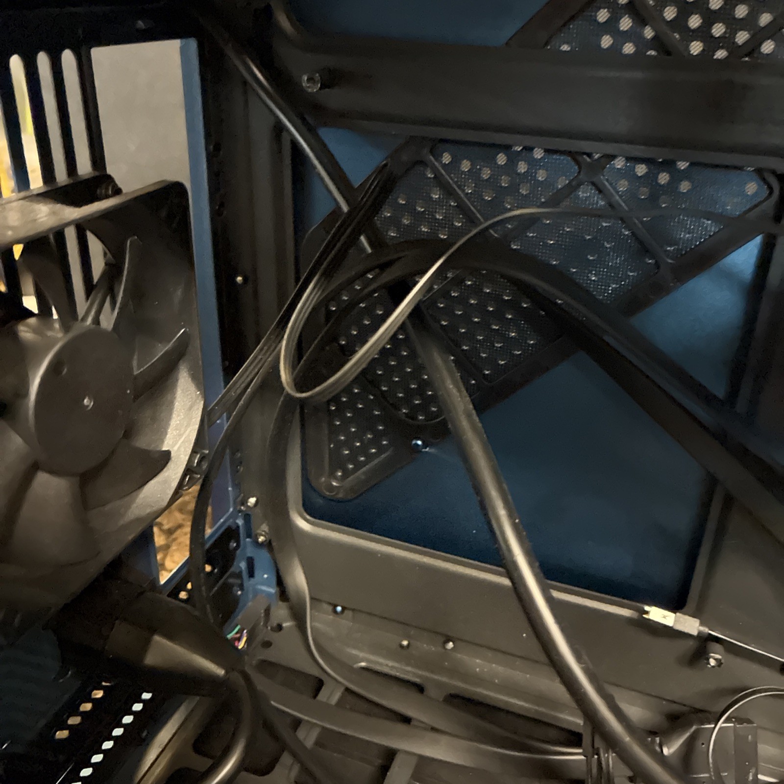 Fractal Design Era ITX V1 Aluminum Steel PC Case FD-CA-ERA-ITX-BU Midnight Blue
