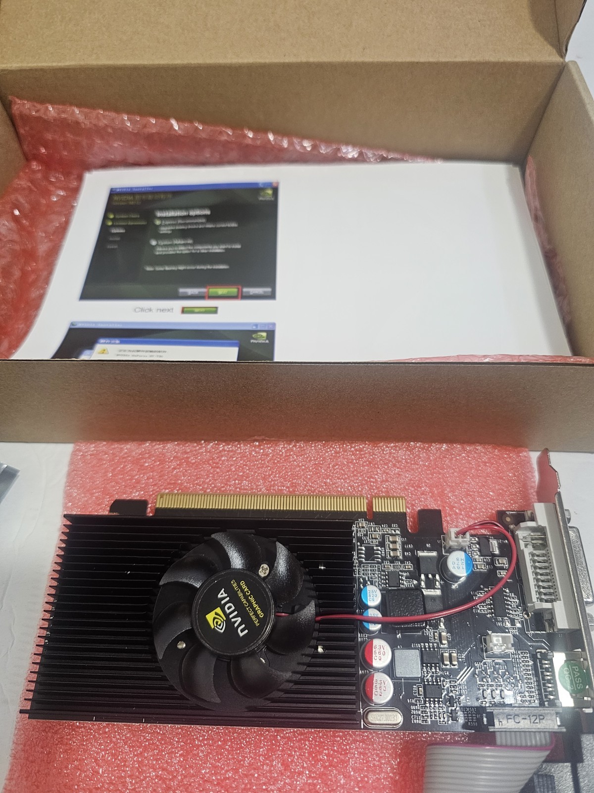GIGABYTE GEFORCE GT210 1GB VIDEO GRAPHICS CARD VGA HDMI