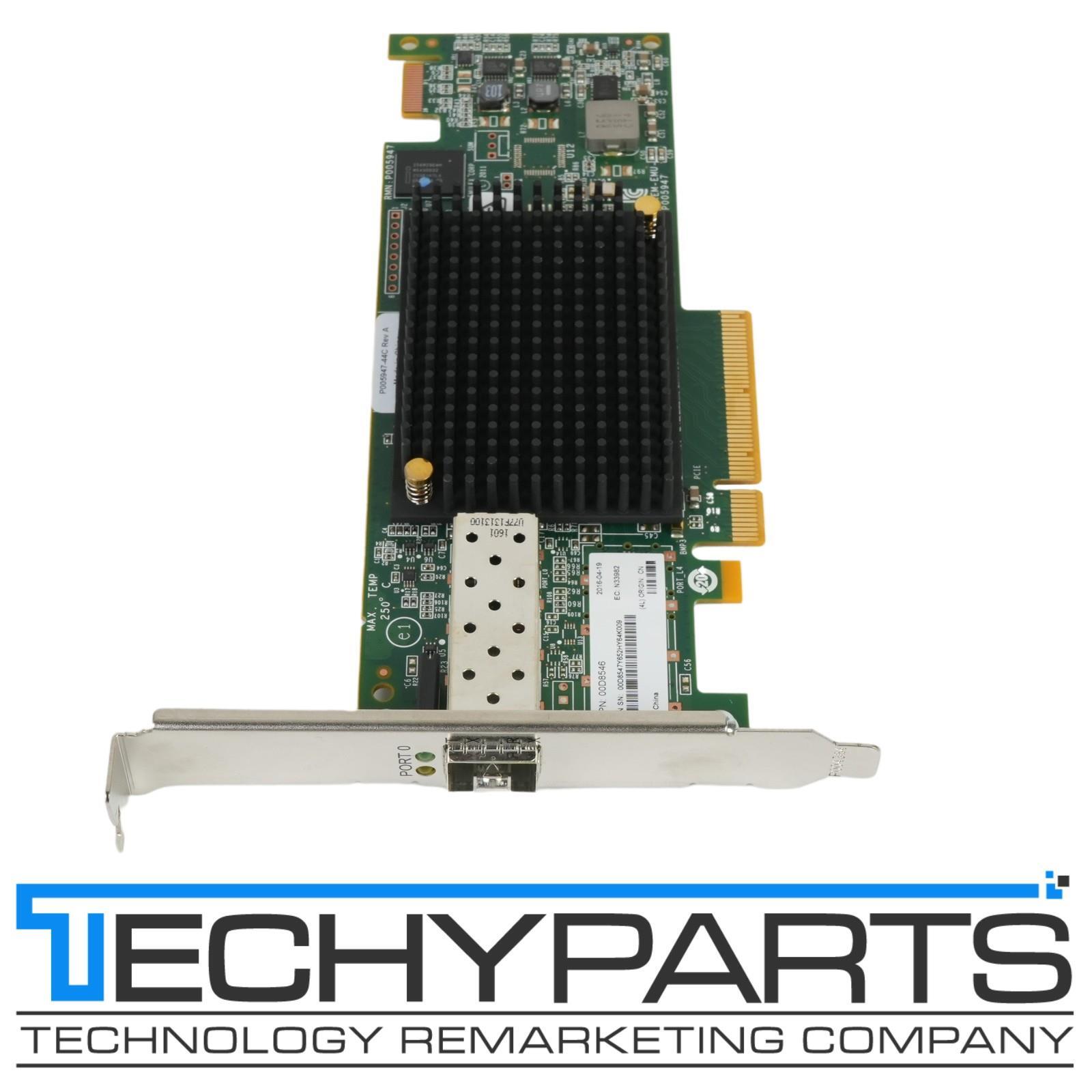 Lenovo 00D8546 Emulex LightPulse 16GB/s 1-Port Fibre Channel PCIe 2.0 X8 HBA