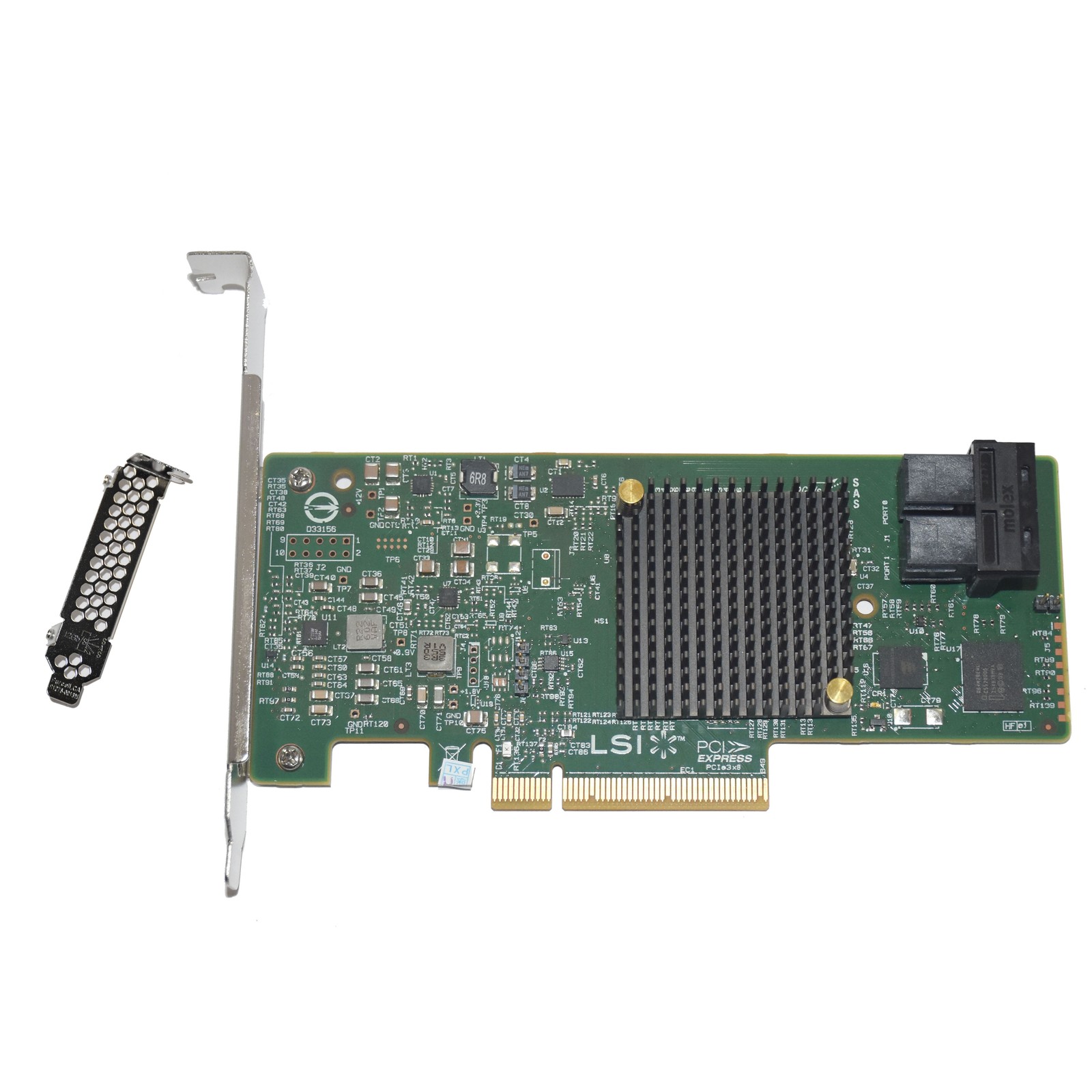 LSI Broadcom SAS 9300-8i 12Gb/s 8-Port IT Mode SATA SAS PCIe HBA Card