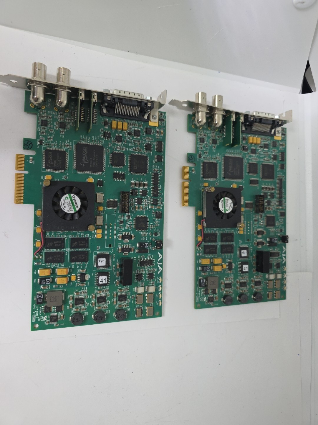 AJA KONA LHI+-R0 LHI Plus Video Audio I/O Capture PCIe Card ( 2 Pack)