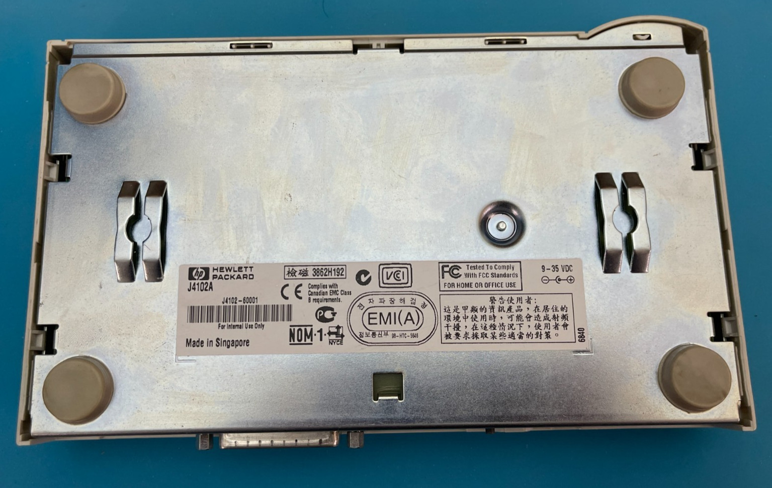 HP JETDIRECT EXTERNAL PRINT SERVER 170X MOD J4102 USED SEE DESCRIPTION (ITEM B)