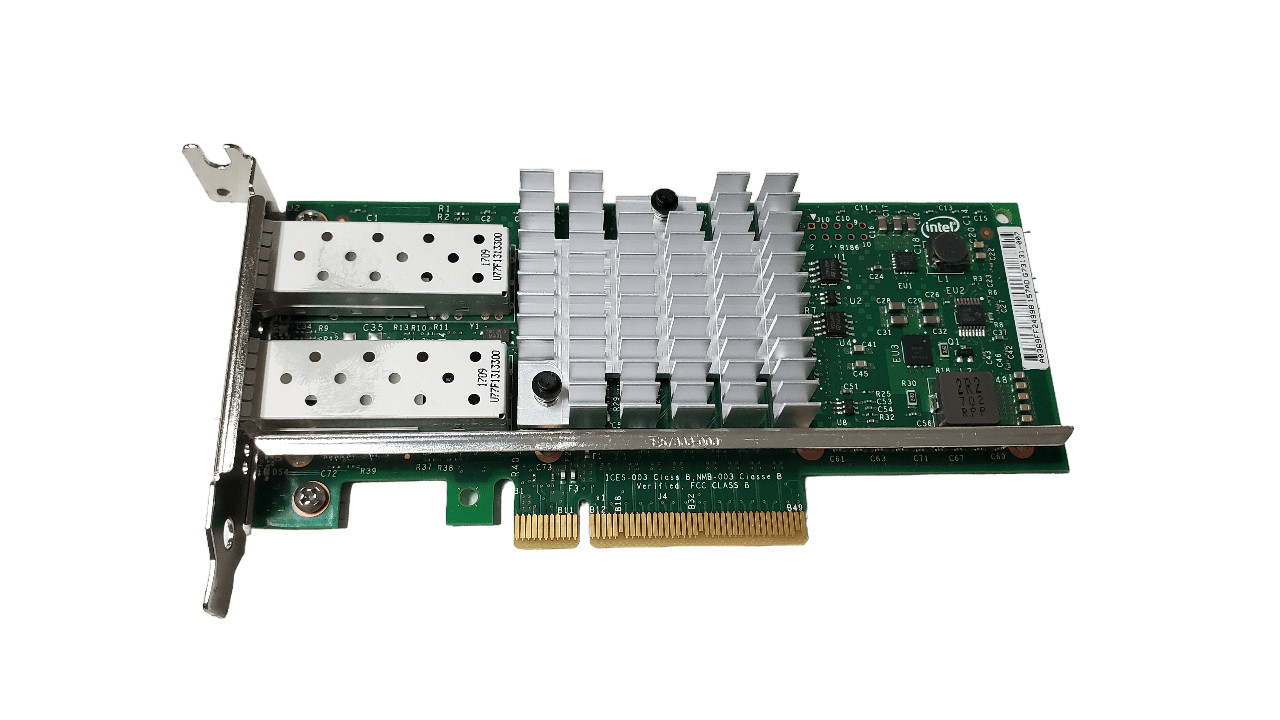 Dell 942V6 Intel X520-DA2 Dual Port 10Gb Network Adapter HH Bracket No SFP