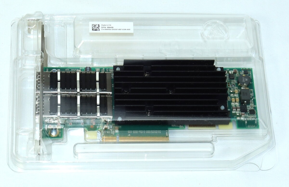 NEW Dell 84H06 Xtremescale SFN8042 Dual Port 40GbE PXE Network Card