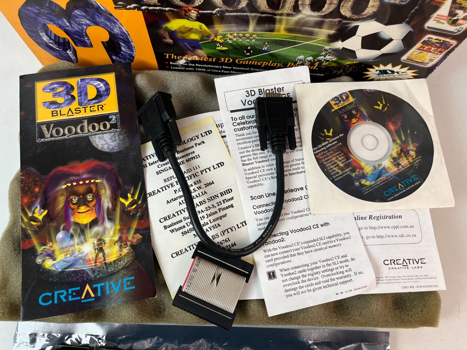 Creative Voodoo 2 3D Blaster 12MB PCI New