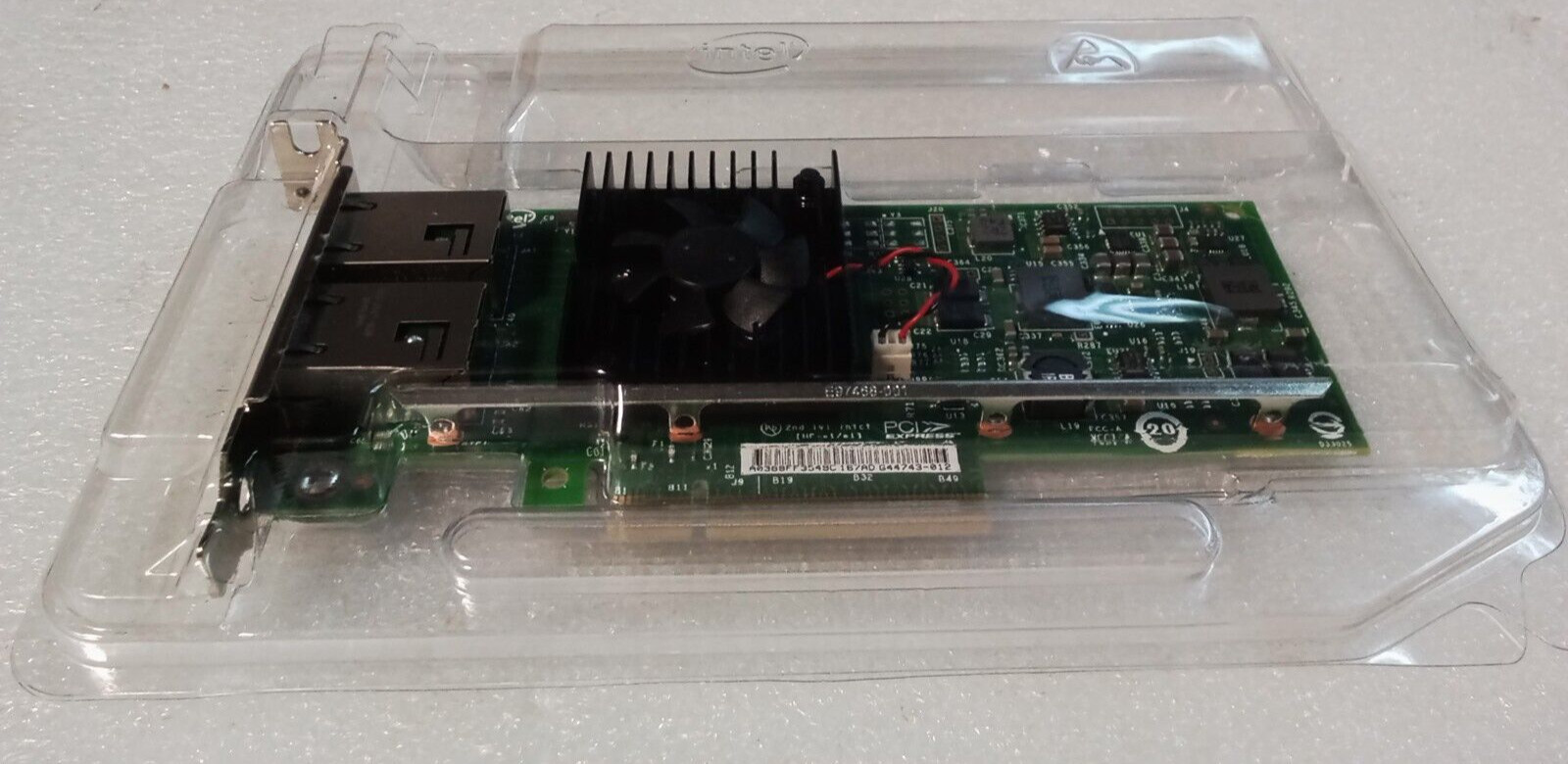 DELL INTEL X540-T2 DUAL PORT 10GB RJ-45 FULL PROFILE NETWORK CARD 3DFV8