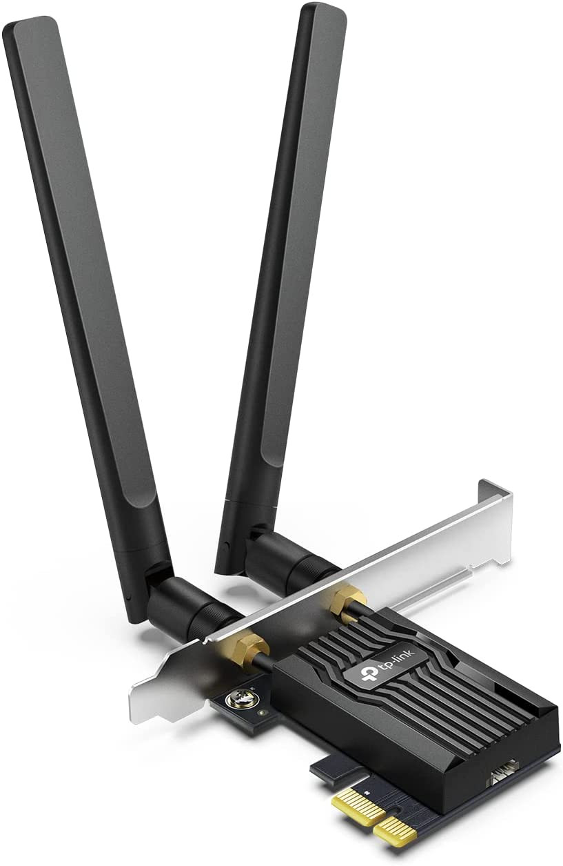 Tp-Link Wifi 6 Pcie Wifi Card for Desktop PC AX3000 (Archer TX55E), Bluetooth 5.