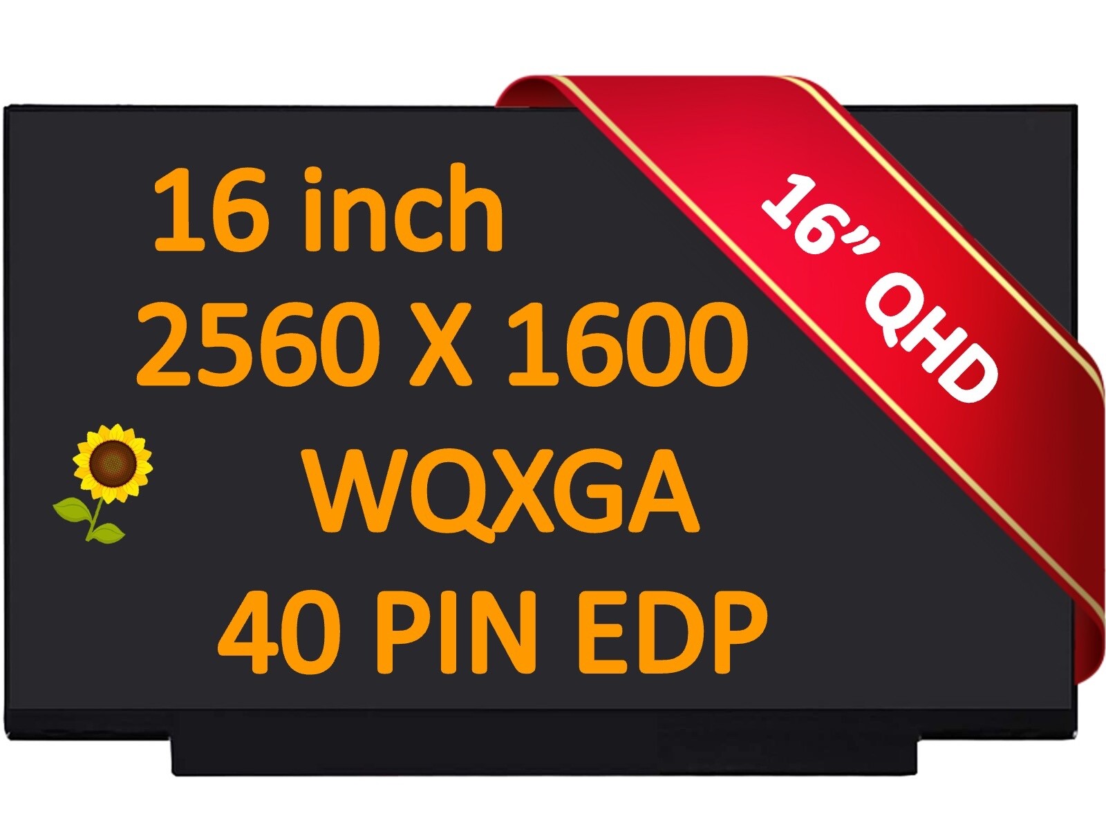 NE160QDM-NYD Non-Touch Led Lcd Screen 16″ QHD 2560×1600 40 Pin