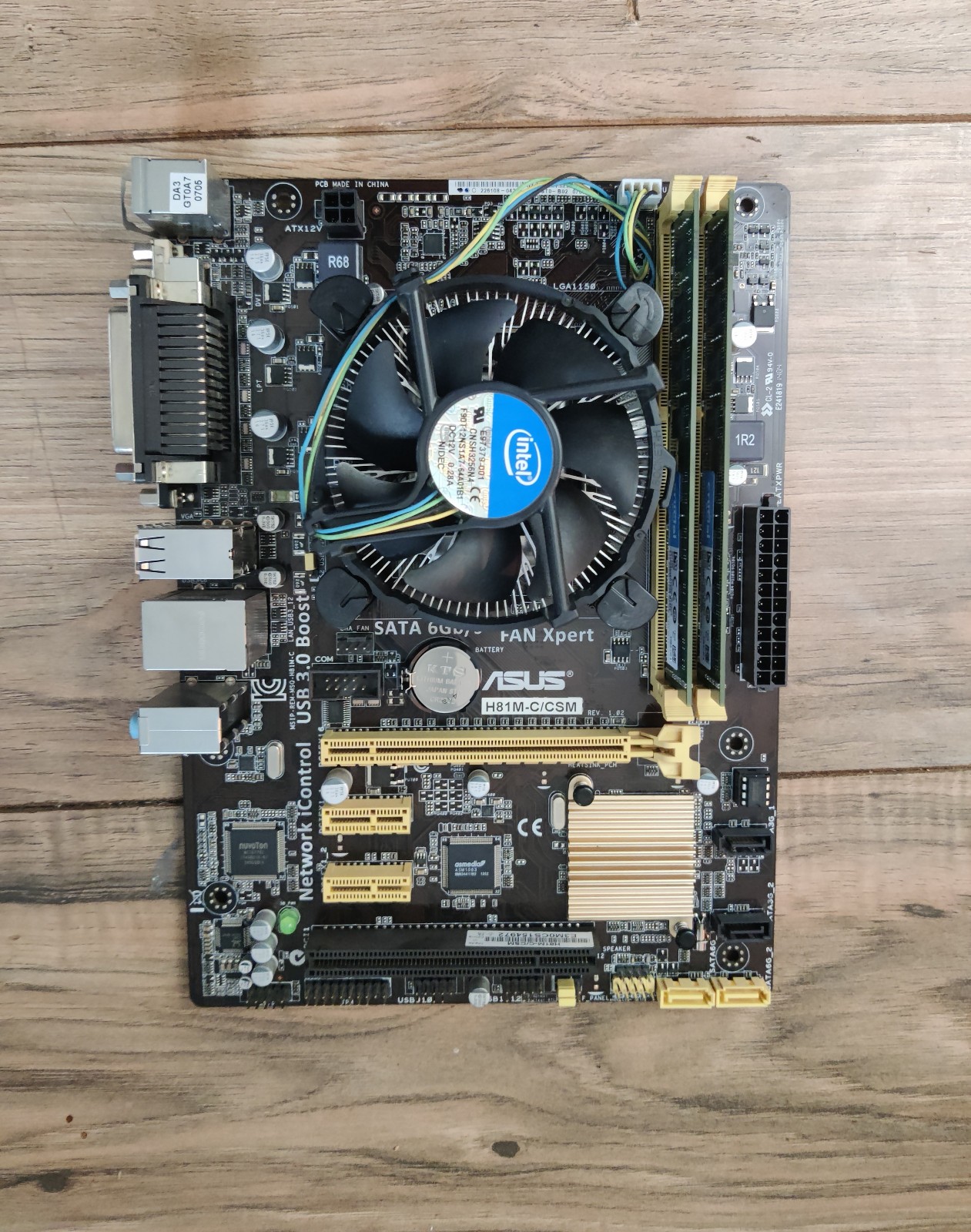 ASUS H81M-C/CSM 1150/Socket H3, Intel Motherboard