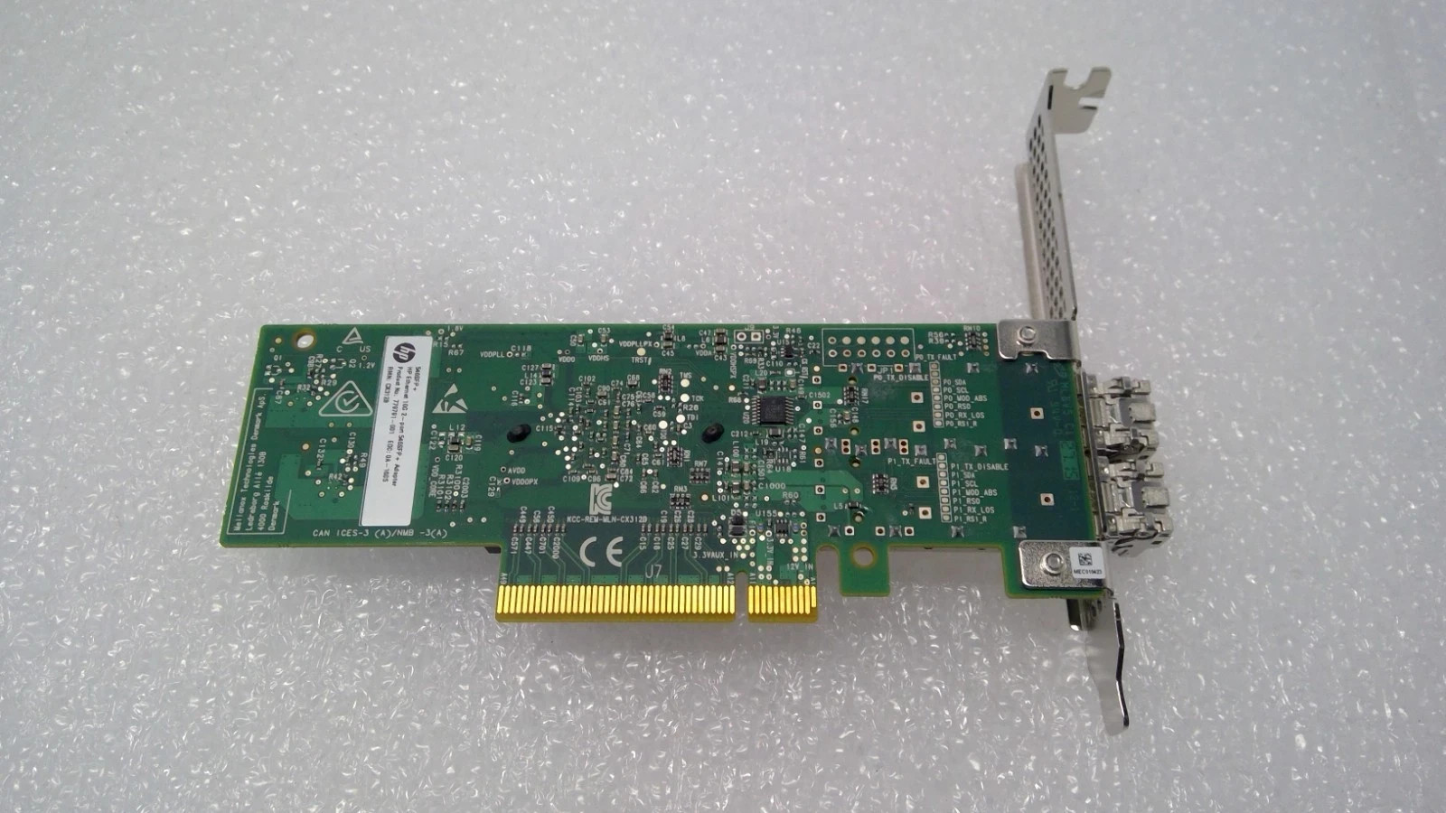HP 546SFP+ 10Gb Dual Port Ethernet Server Adapter 779791-001 790314-001 PCIe
