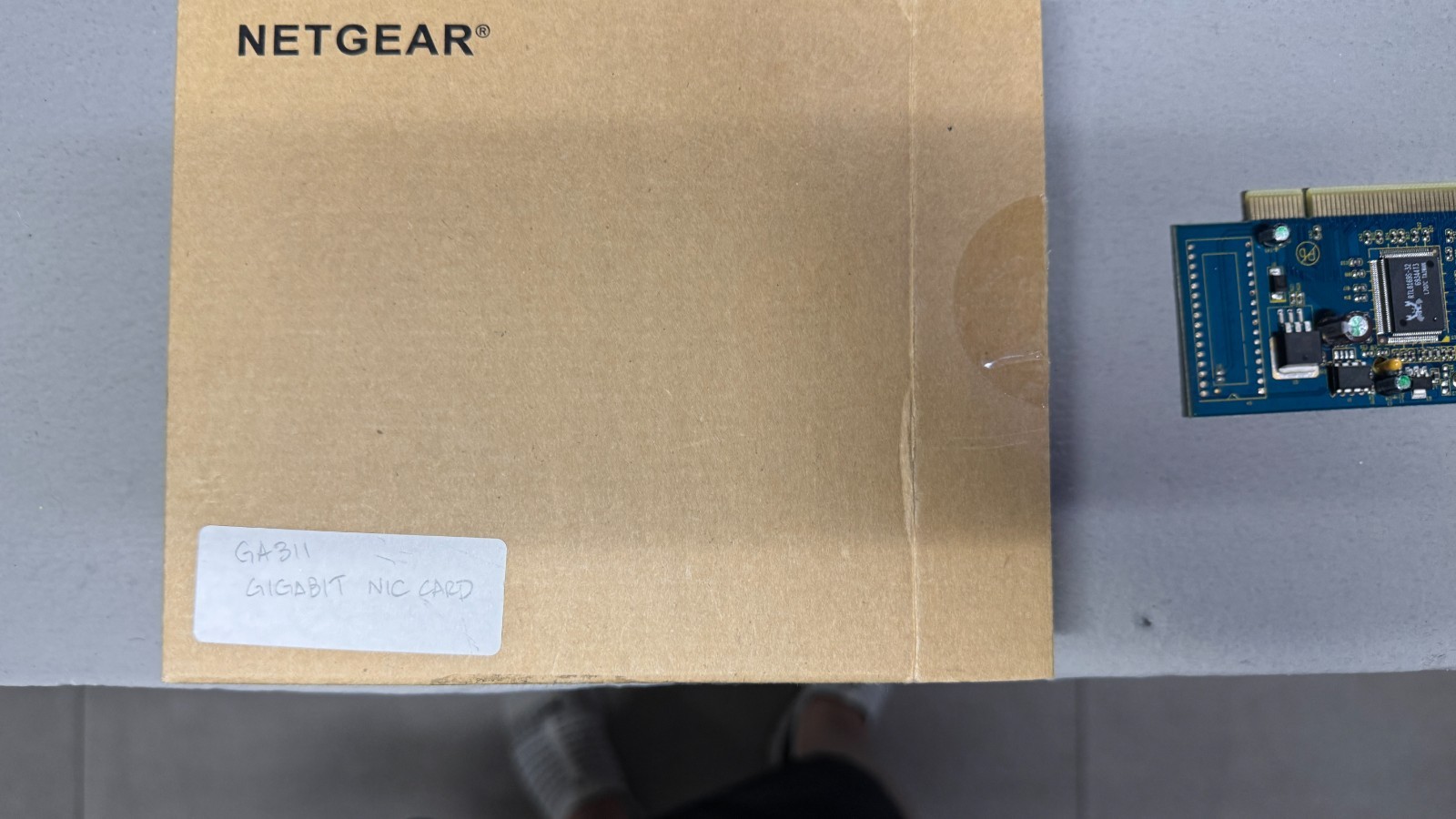 Netgear GA311 Rev-A1 Gigabit PCI Network Adapter — 10/100/1000 Mbps| RTL8169S