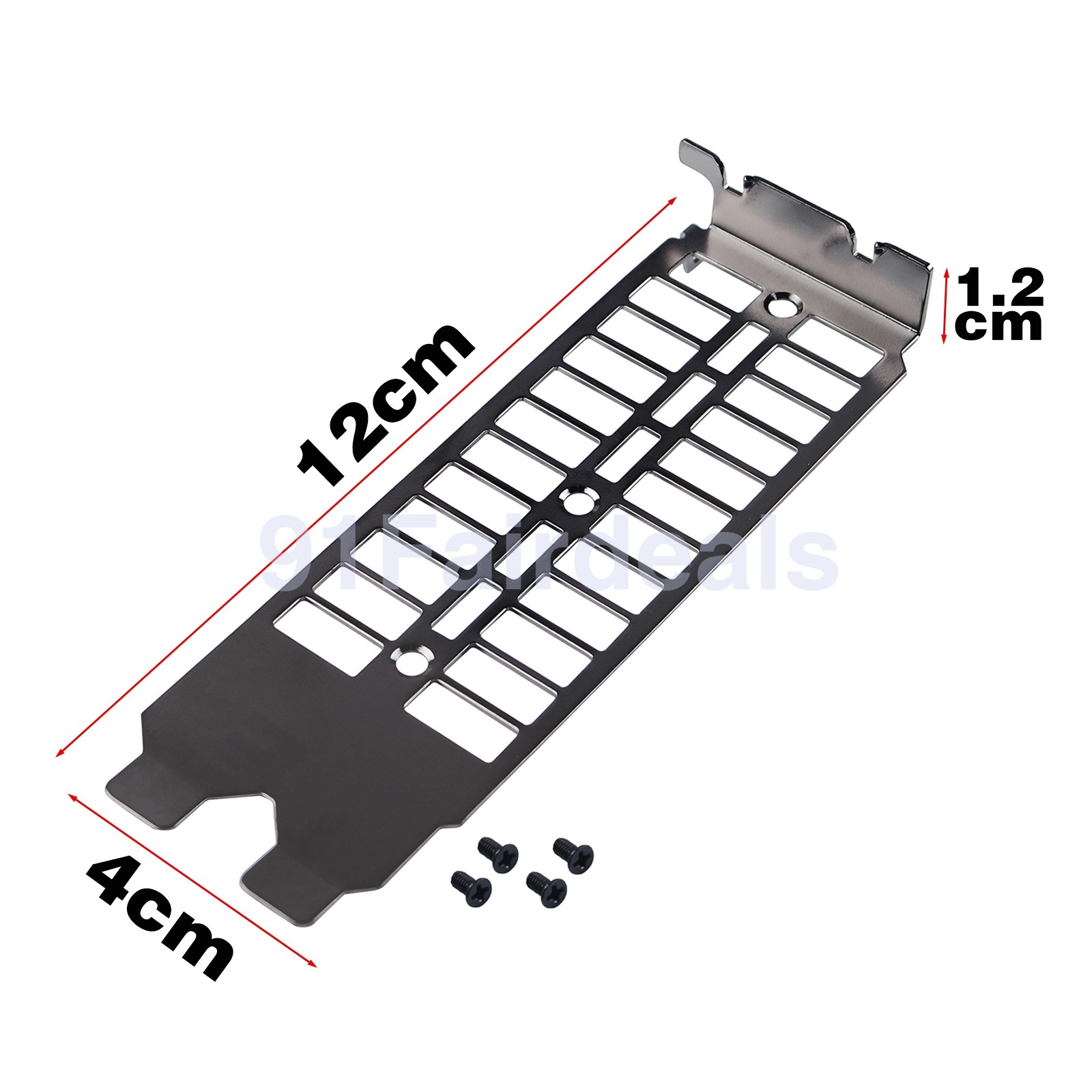 PCIe Full Height Bracket for Tesla K20 K40C K40M K80 M40 GPU