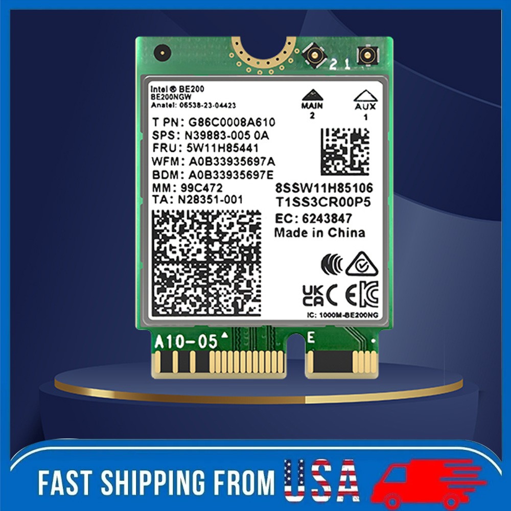 WAVLINK WiFi 7 Wireless Card BE8800 M.2 NGFF Network Card Module Bluetooth 5.4