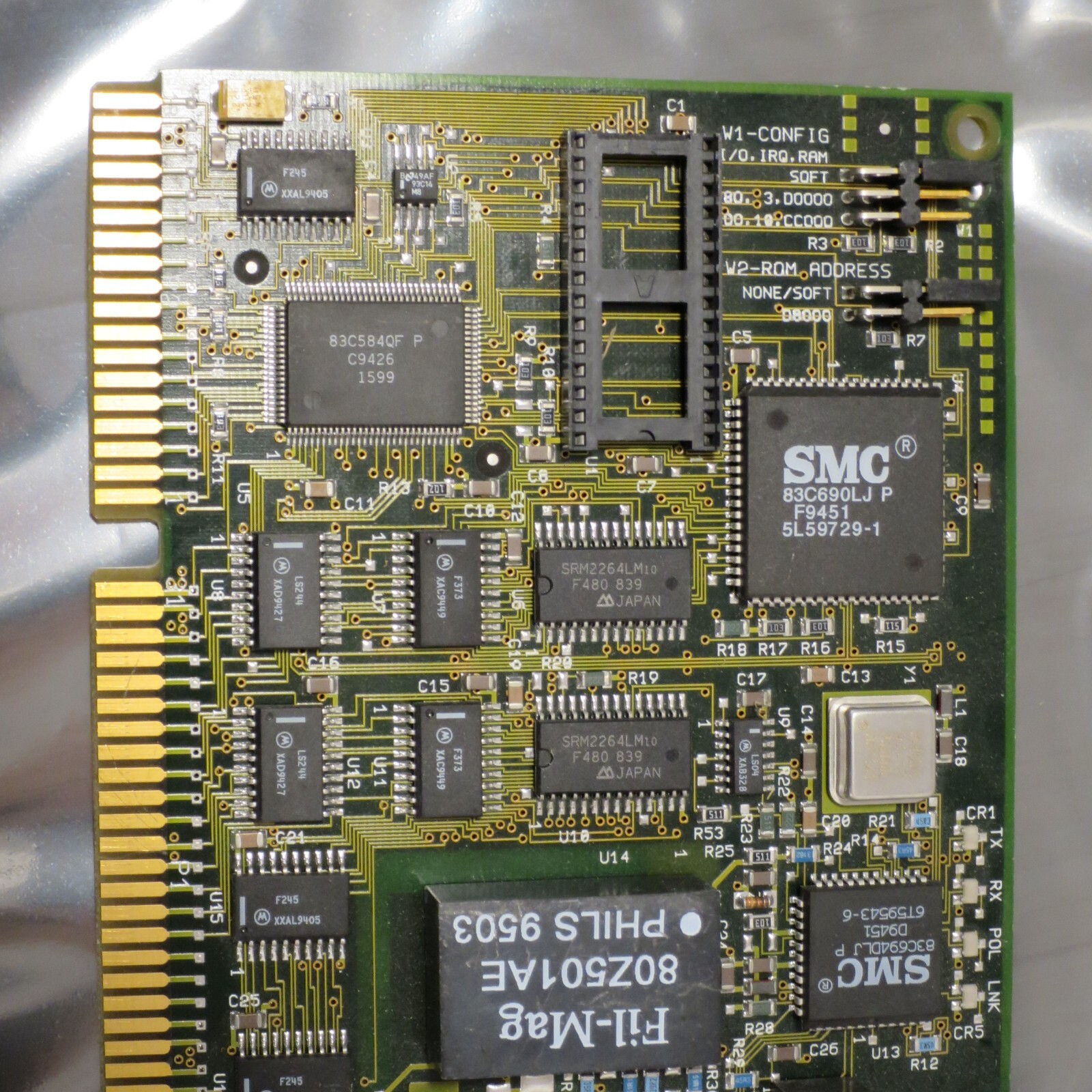 SMC 8013EWC ISA ETHERNET ADAPTER 61-600406-001