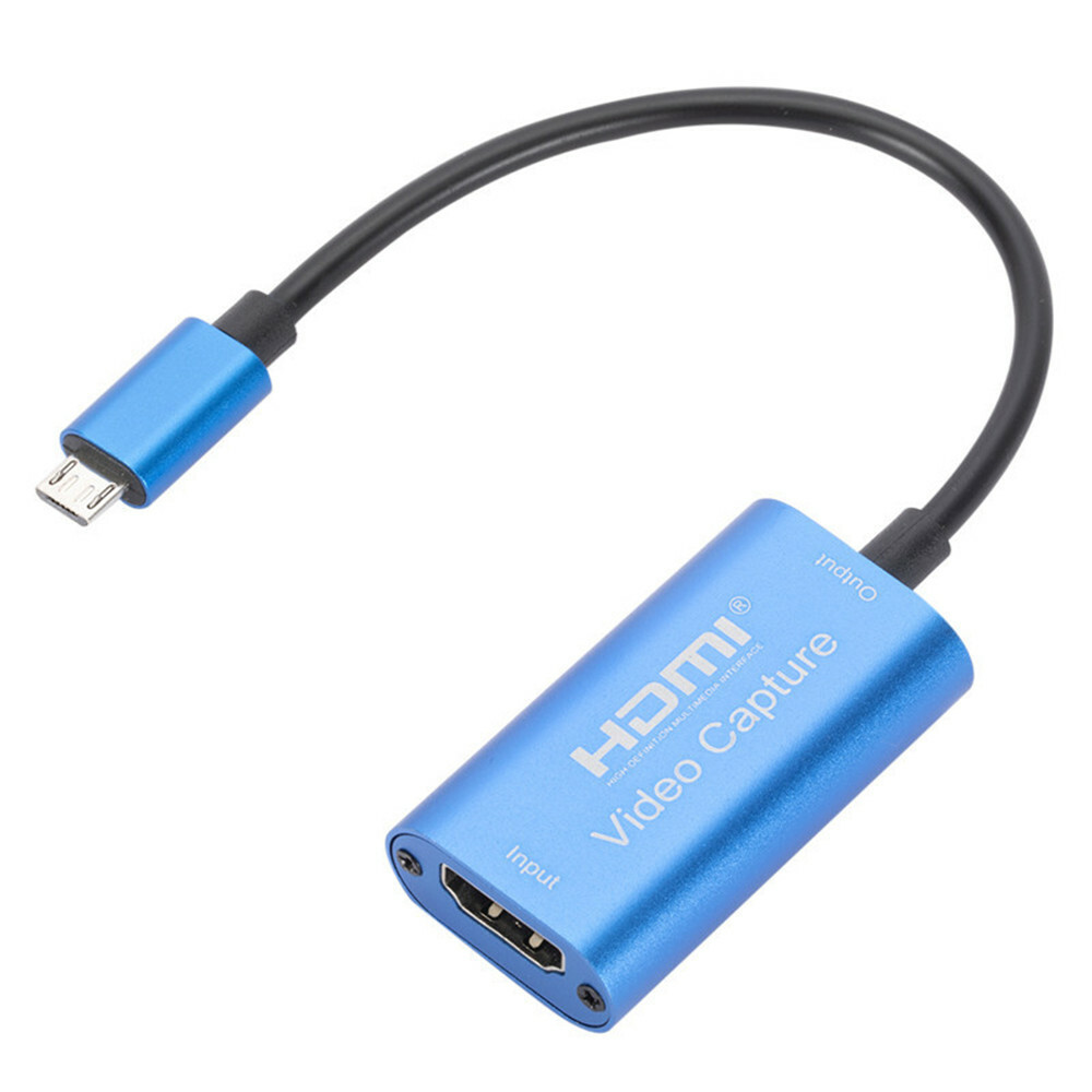 1080P HDMI To Type-C/Micro USB/USB Video Capture Card Game Record Live Streaming