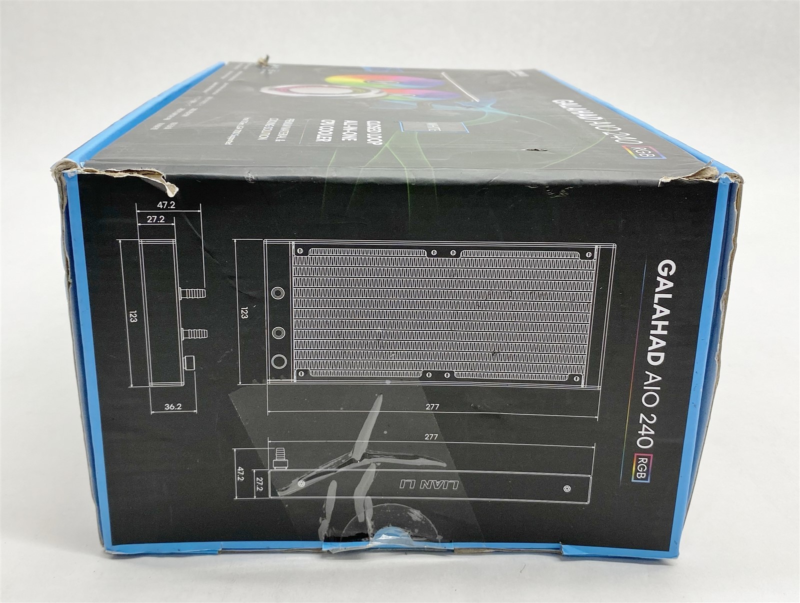 Lian Li Galahad AIO 240 RGB Liquid CPU Cooler White GA-240A New open box