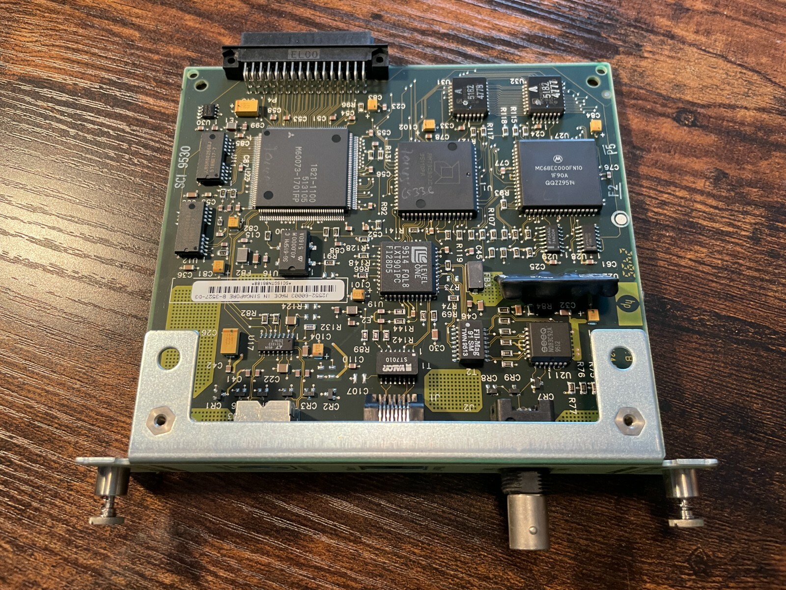 HP JetDirect 5182-4752 Rev B Laser Printer Ethernet Network Card 10Base-T