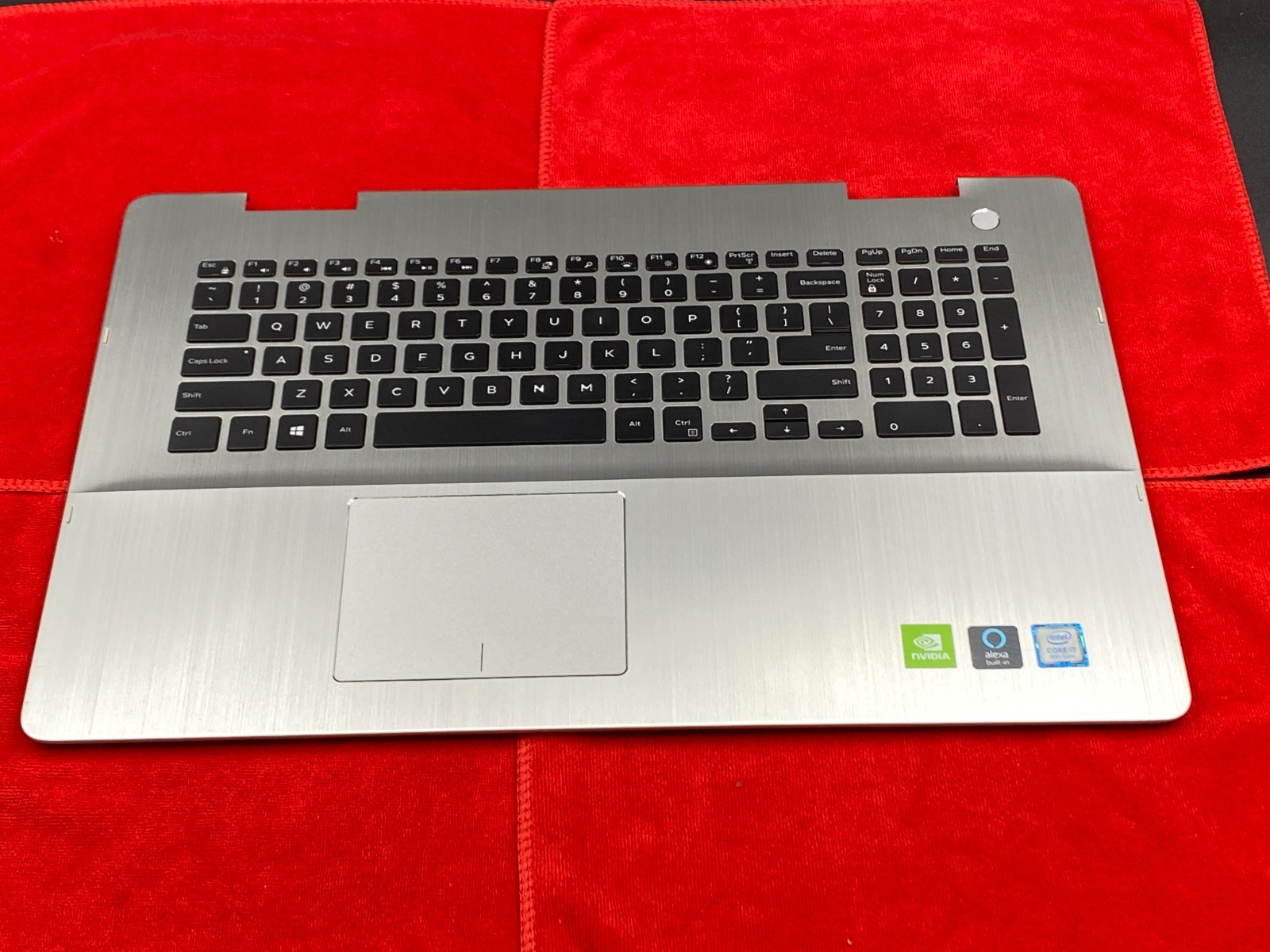DELL INSPIRON 17-7786 2in1 BACKLIT KEYBOARD, TOUCHPAD, SPEAKERS GRAY GRADE B+