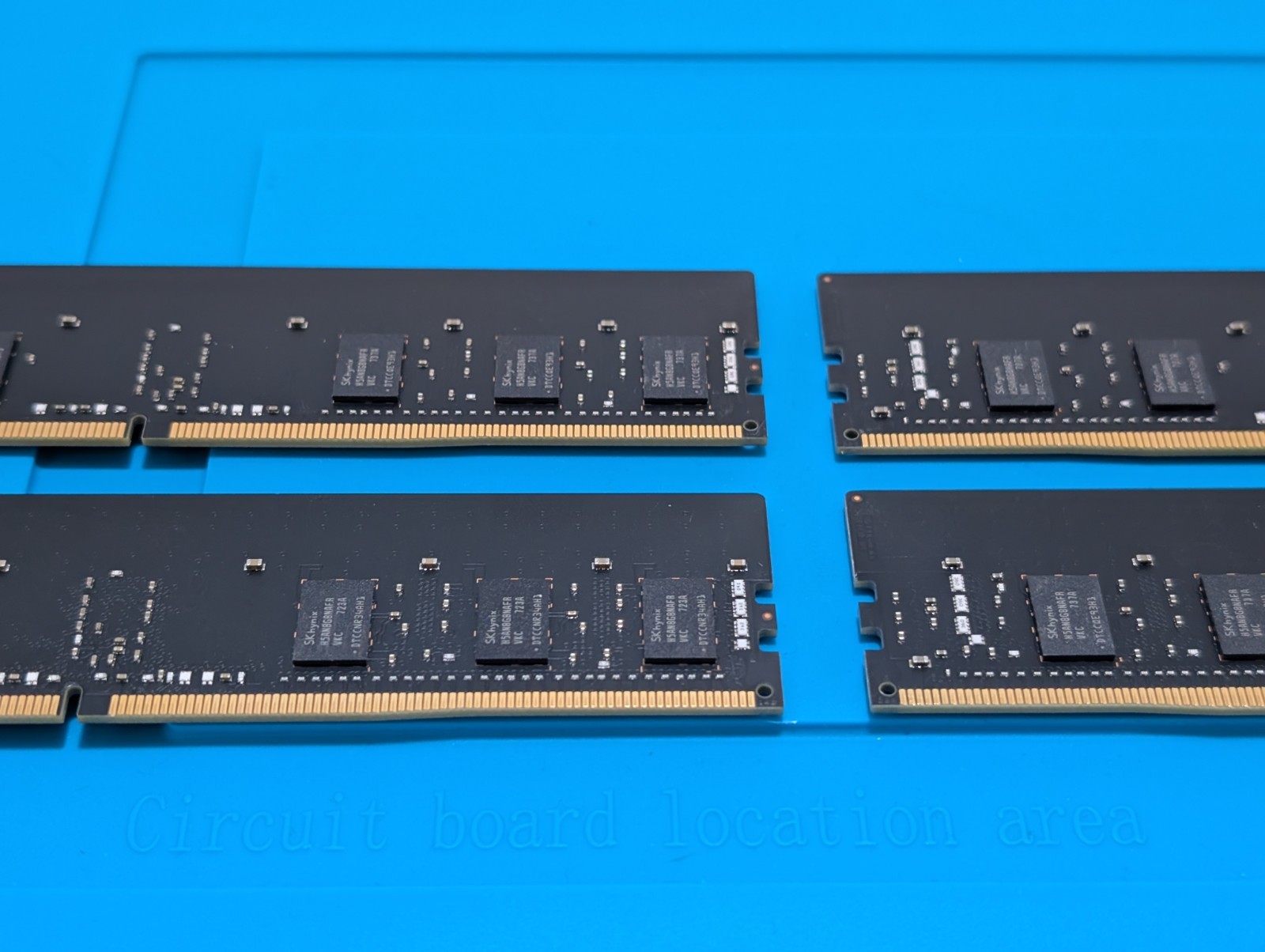 Lot of (4) SK hynix 8GB (32GB) 1Rx8 PC4-2666V Server Memory Ram