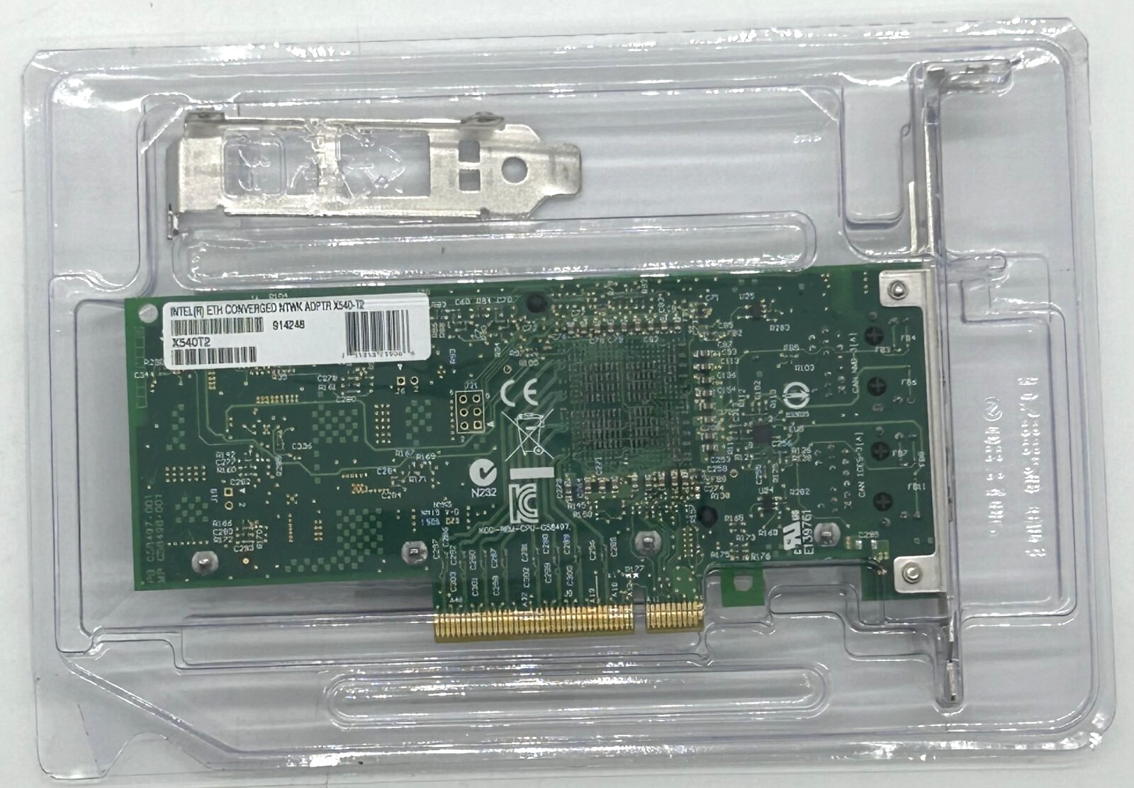 Lenovo X550-T2 Intel 2-port 10Gb Ethernet Converged PCIe Network Adapter 00MM862