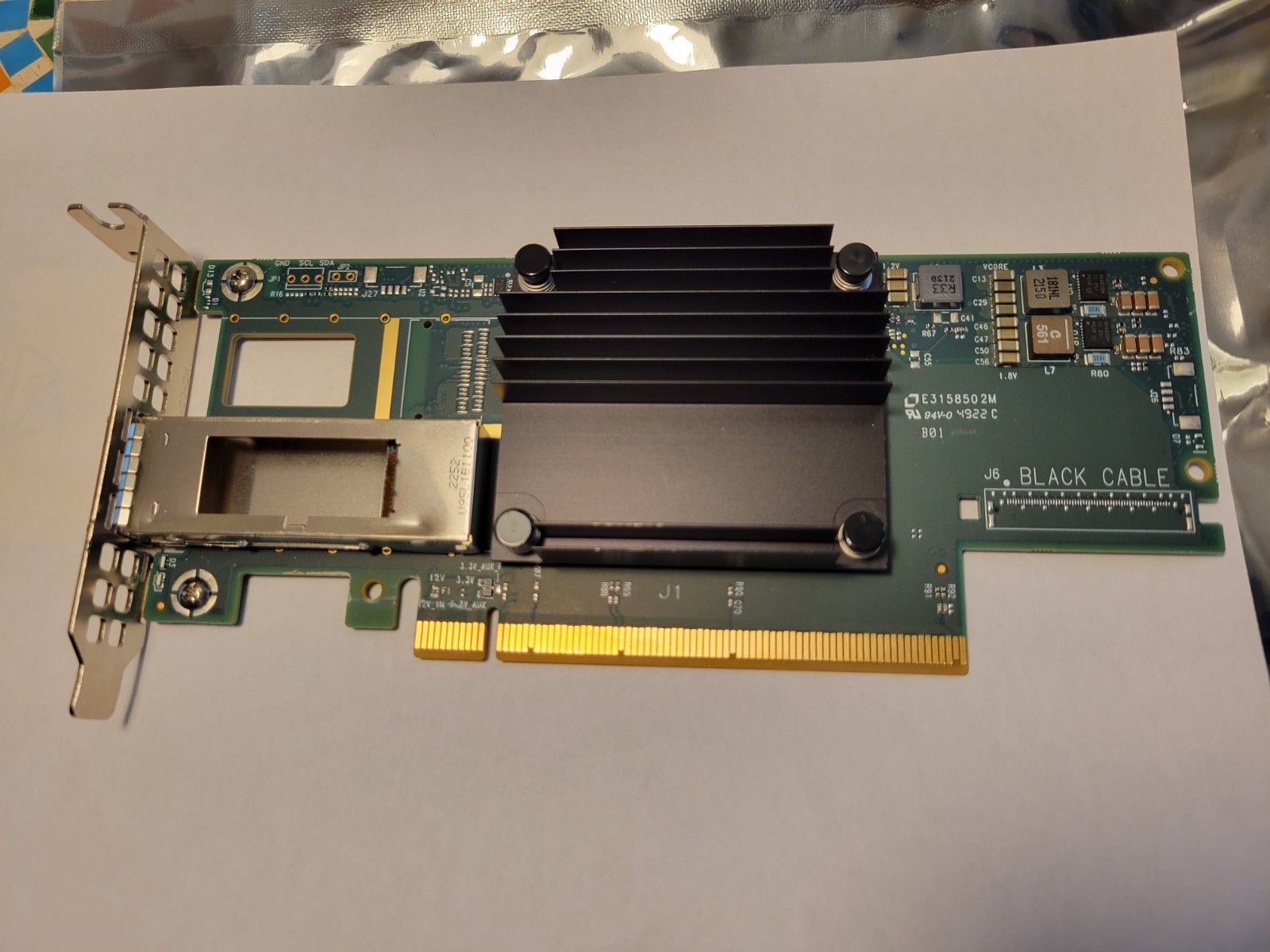 Mellanox ConnectX-6 CX653105A Single-Port 100GbE VPI Ethernet MCX653105A-ECAT
