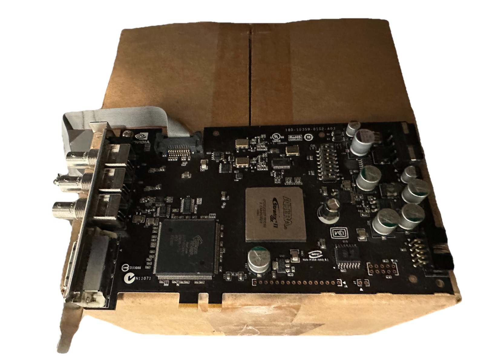 NVIDIA PNY VCQSDIOUTPUT-T P359 Quadro Graphic to SDI Option Card Altera Stratix