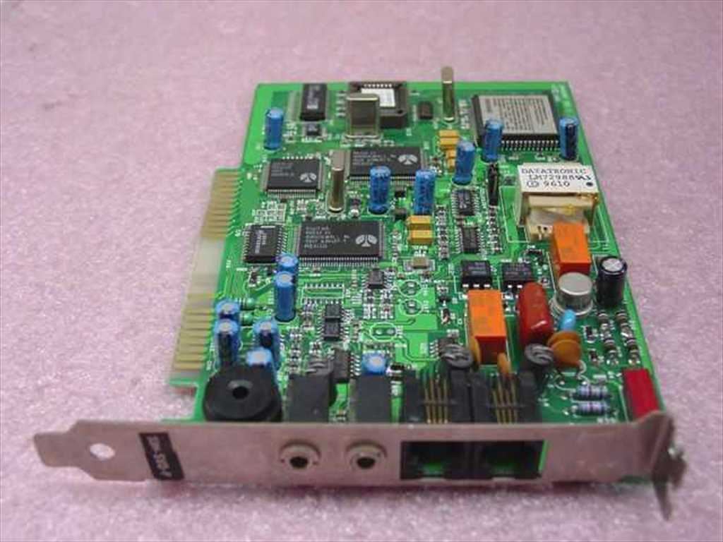Logicode 16-Bit ISA 28.800bps Internal Fax Modem Card with Audio Ports 28HSVDP