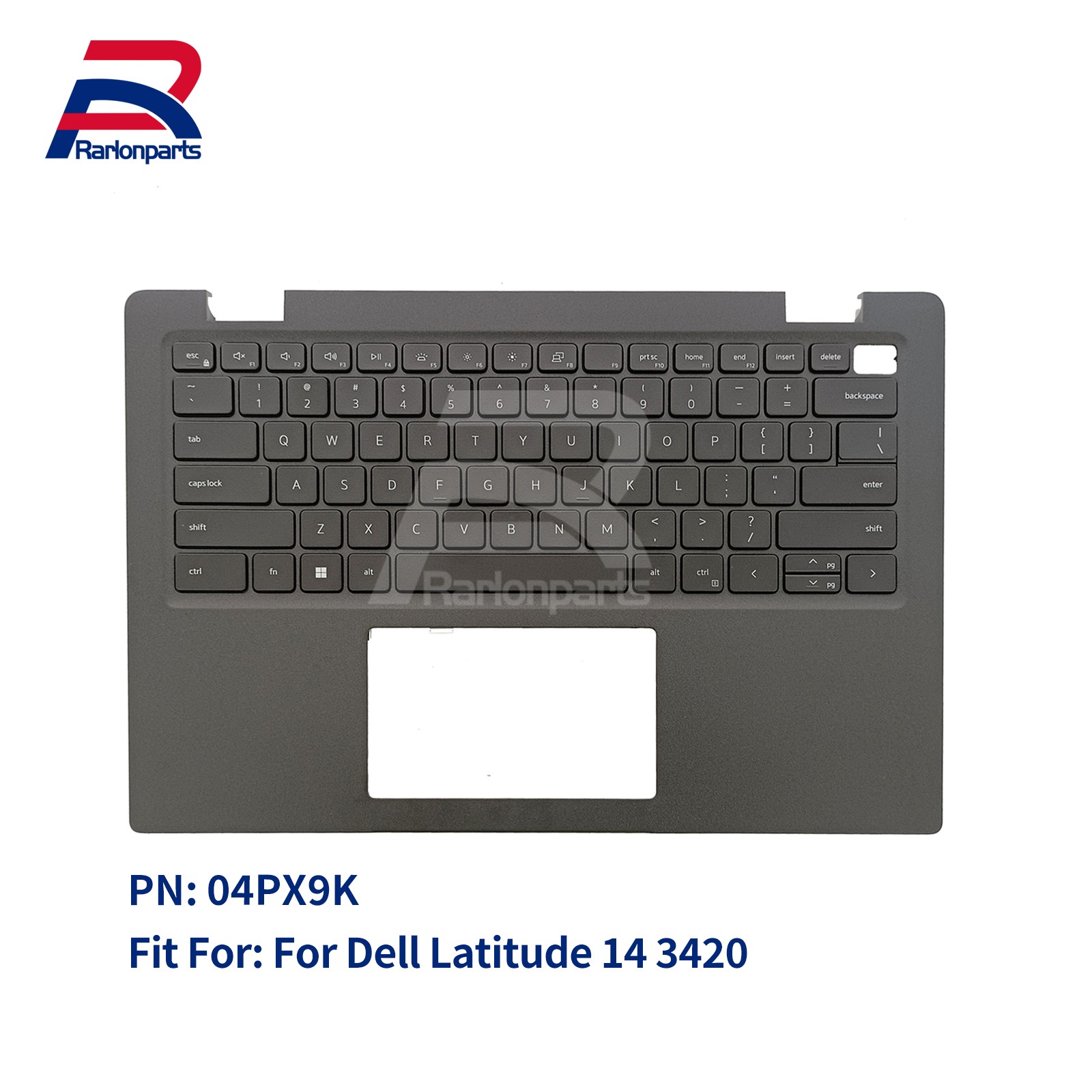 New For Dell Latitude 3420 E3420 Palmrest Upper Case W/Backlit Keyboard 4PX9K US