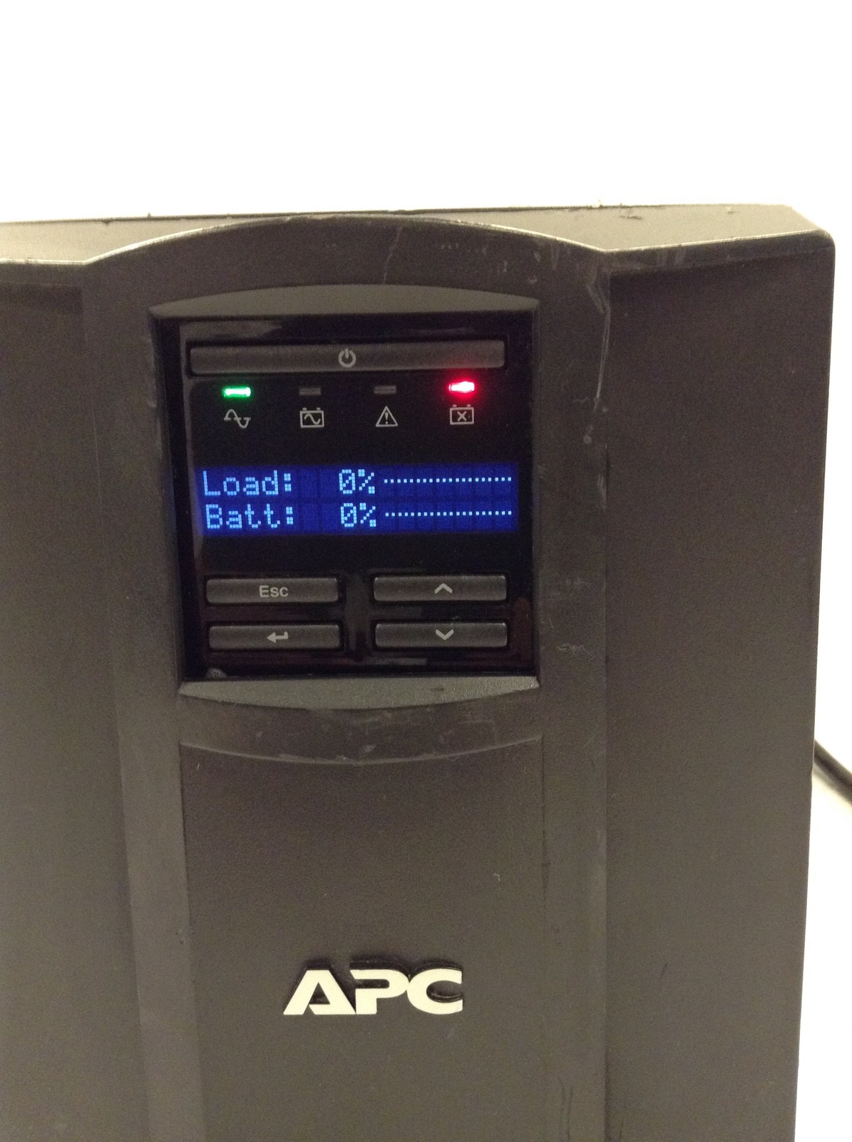 APC Smart-UPS 1500 SMT1500 1440VA 980W USB UPS Power Supply No Batt FREE SHIP