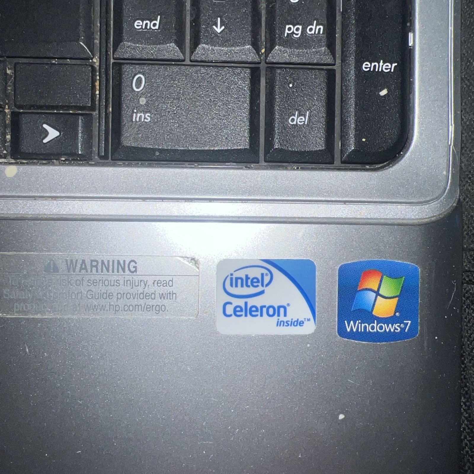 HP Laptop, 16:9 HP Brightview, G60-513NR Notebook, Non- Working/ Charging Cord,