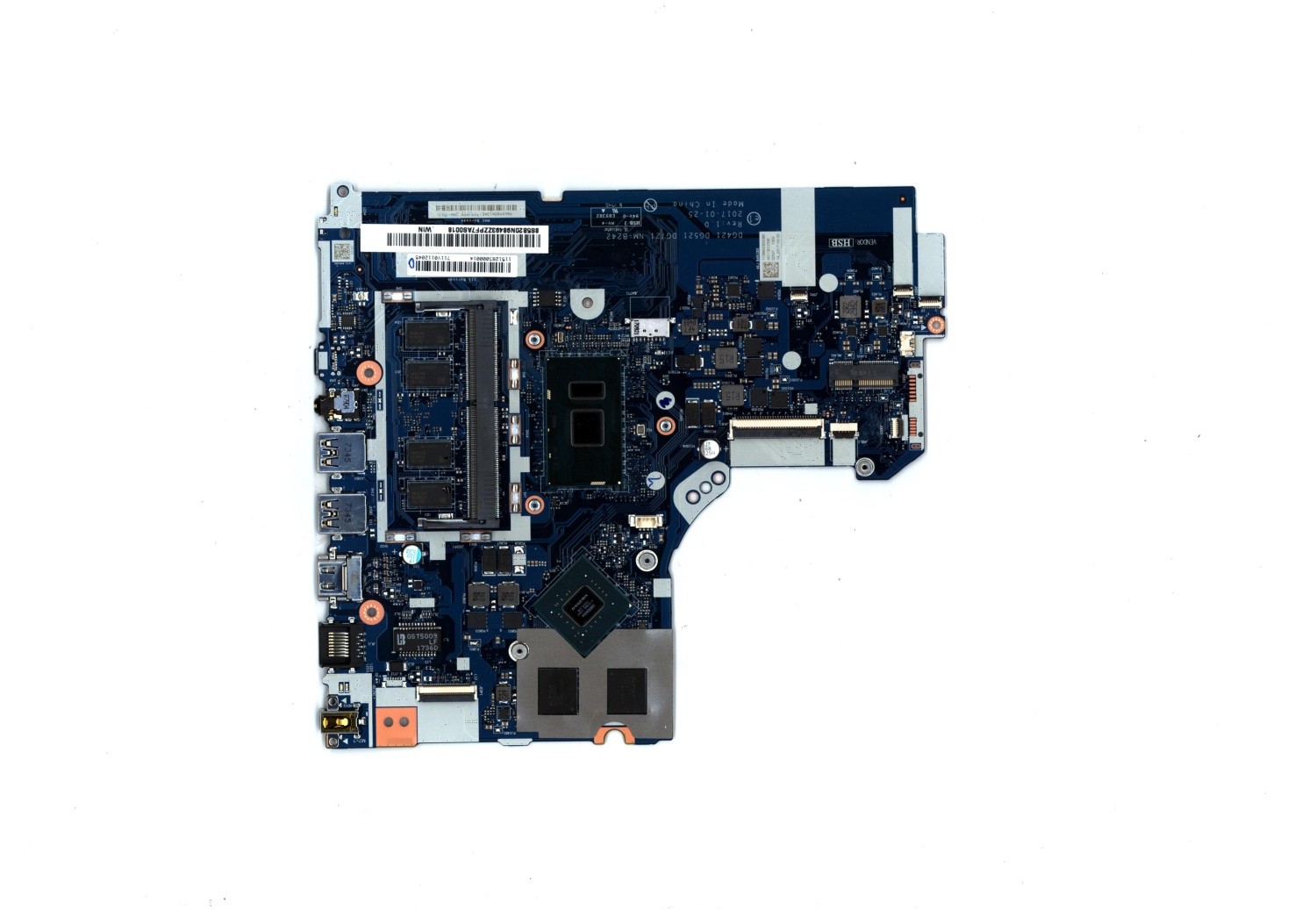Genuine 5B20N98493 Lenovo Thinkpad Motherboard Intel i5-7200U 4GB Win Win 520-15