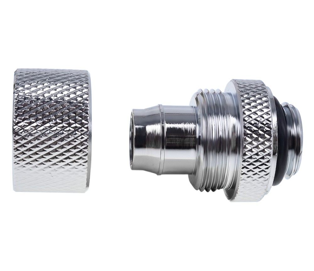 Alphacool G1/4″ 13mm ID, 19mm OD Fitting, Chrome