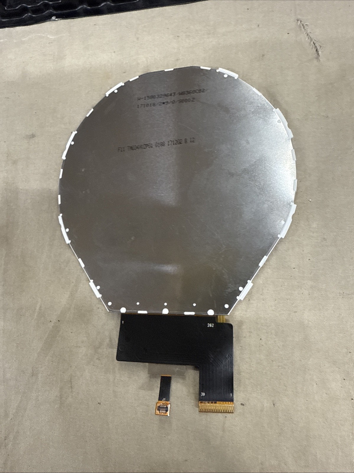 TM034XVZP01 3.4″ Inch 800*800 Circle IPS TFT LCD w/ Touch Panel From Texas