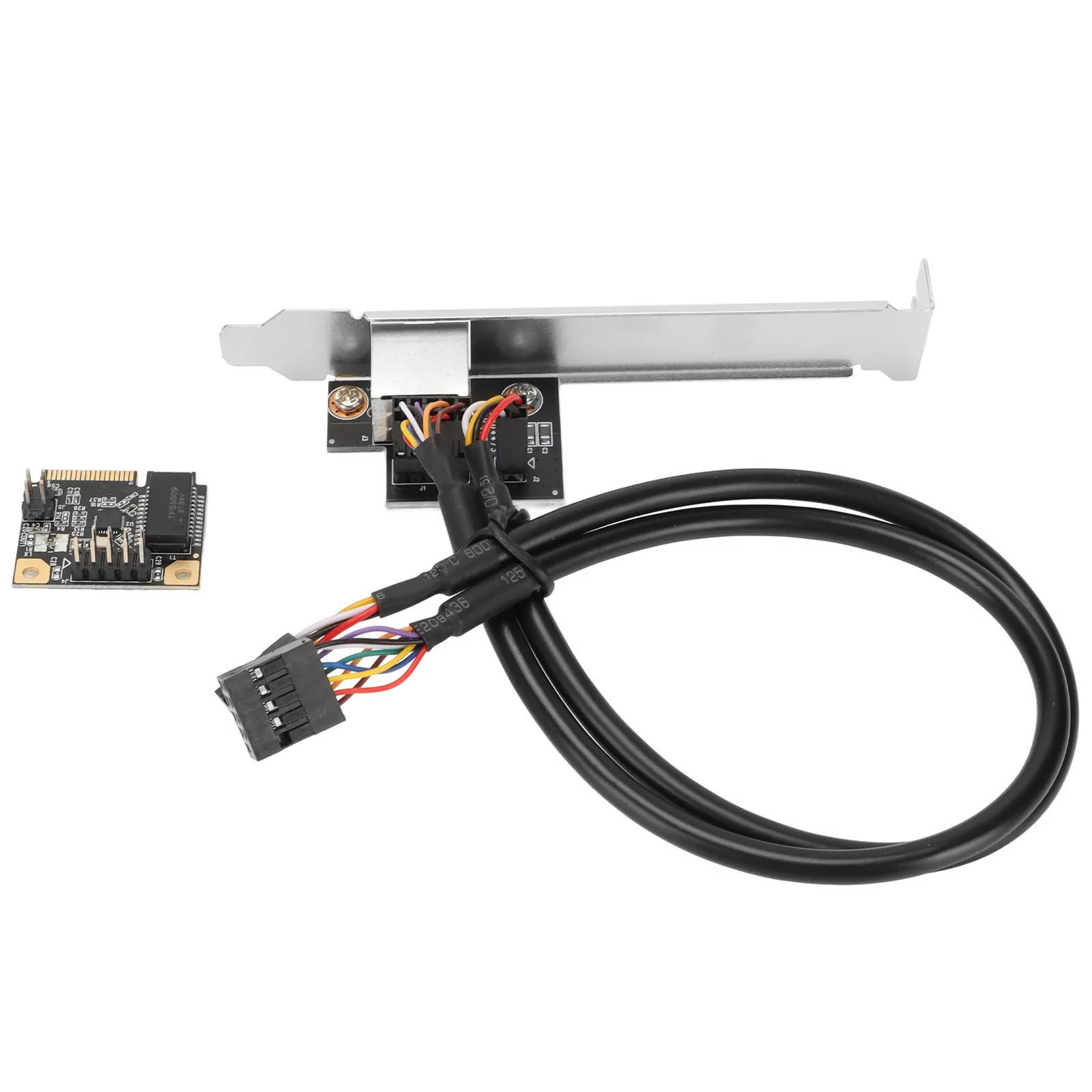 Mini PCI E Gigabit Ethernet Card For Realtek RTL8111H 10/100/1000Mbps Free Drive