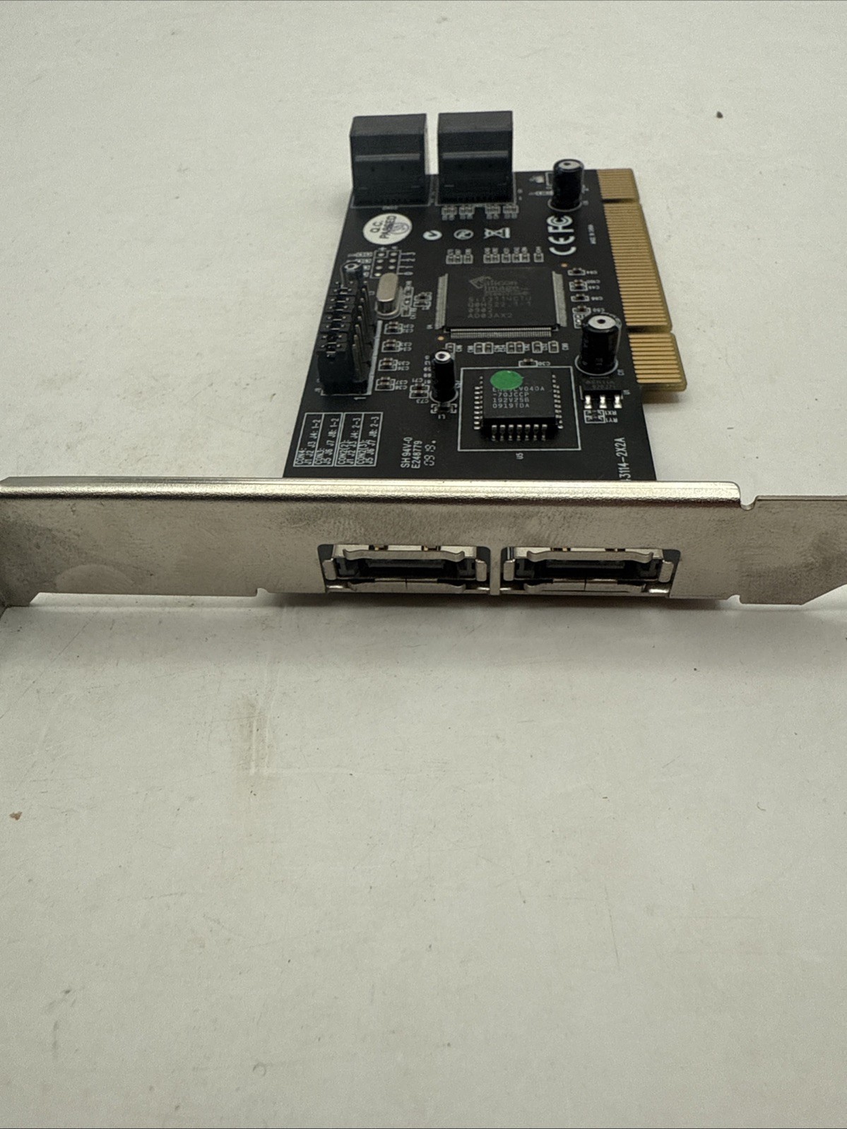 Vantec 4 Channel 6-Port SATA 6Gb/s PCIe RAID Host Card GREAT CONDITION FREE SHIP