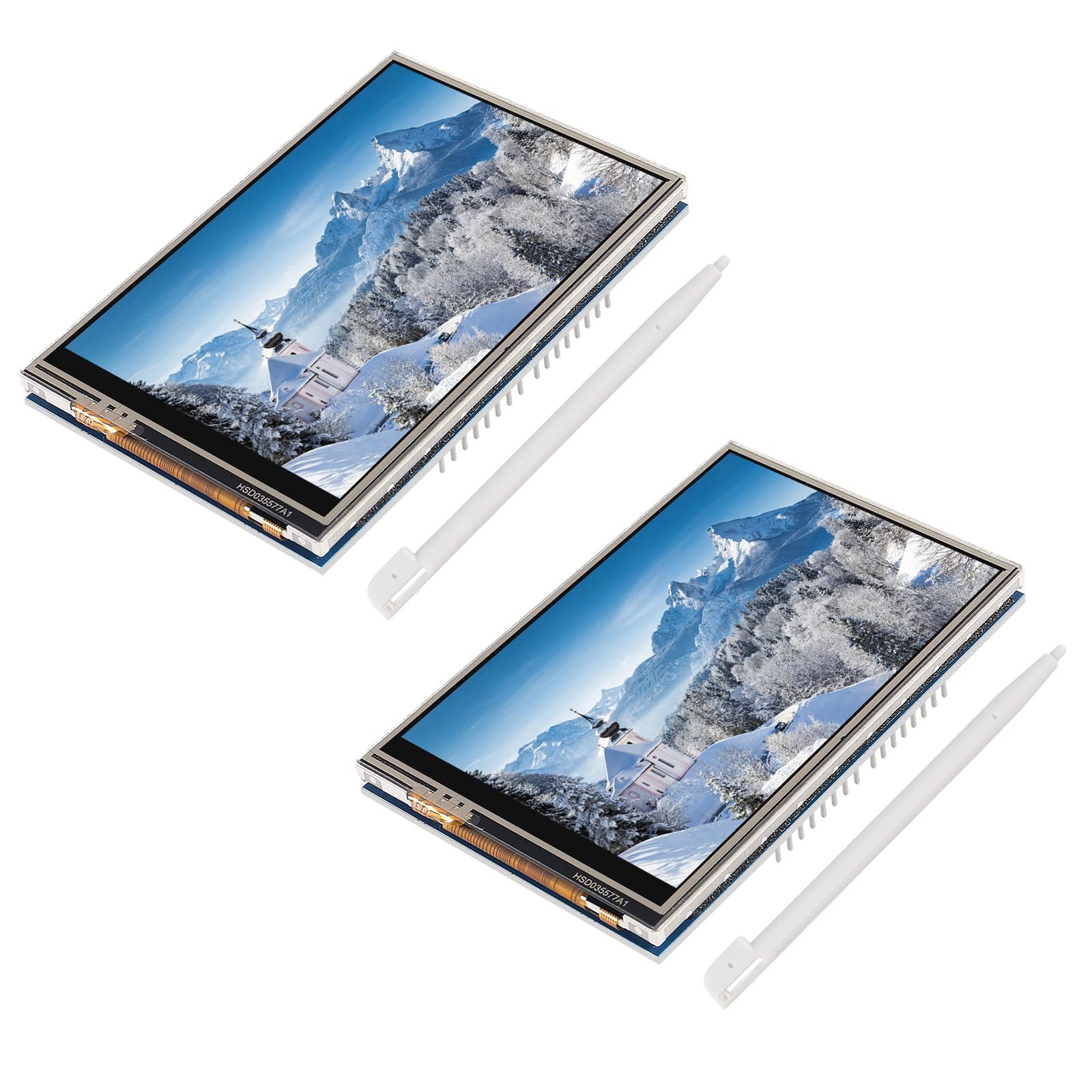 2 Pack 3.5 inch 480X320 TFT Touch Screen Module LCD Display Shield with SD Ca…