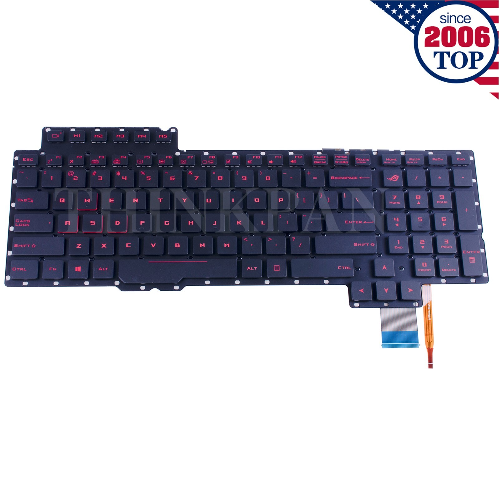 Genuine US Keyboard Backlit for Asus ROG G752 G752V G752VT G752VY G752VS G752VM